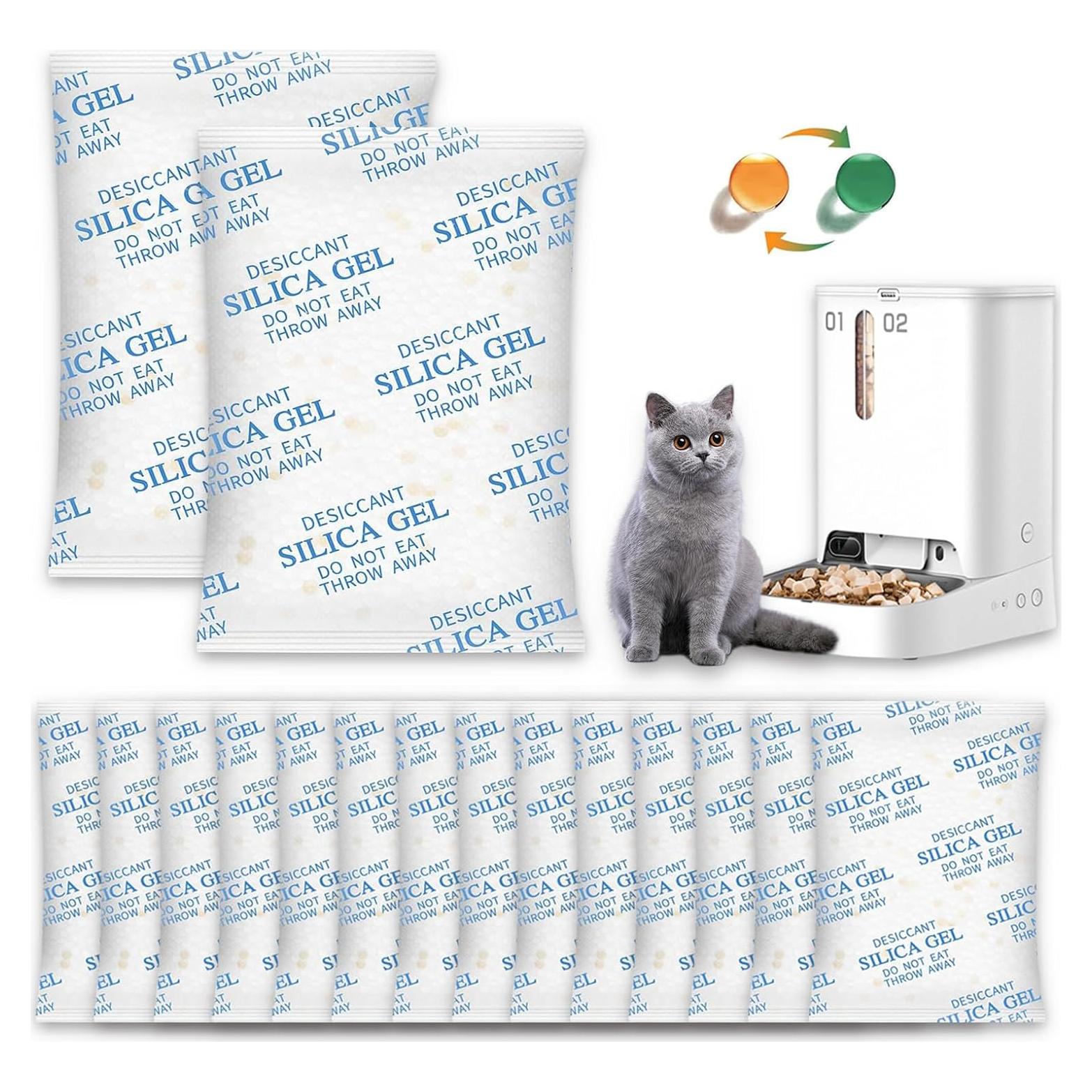 16 Bolsas Deshidratantes Harich CurLife para Alimentos Mascotas