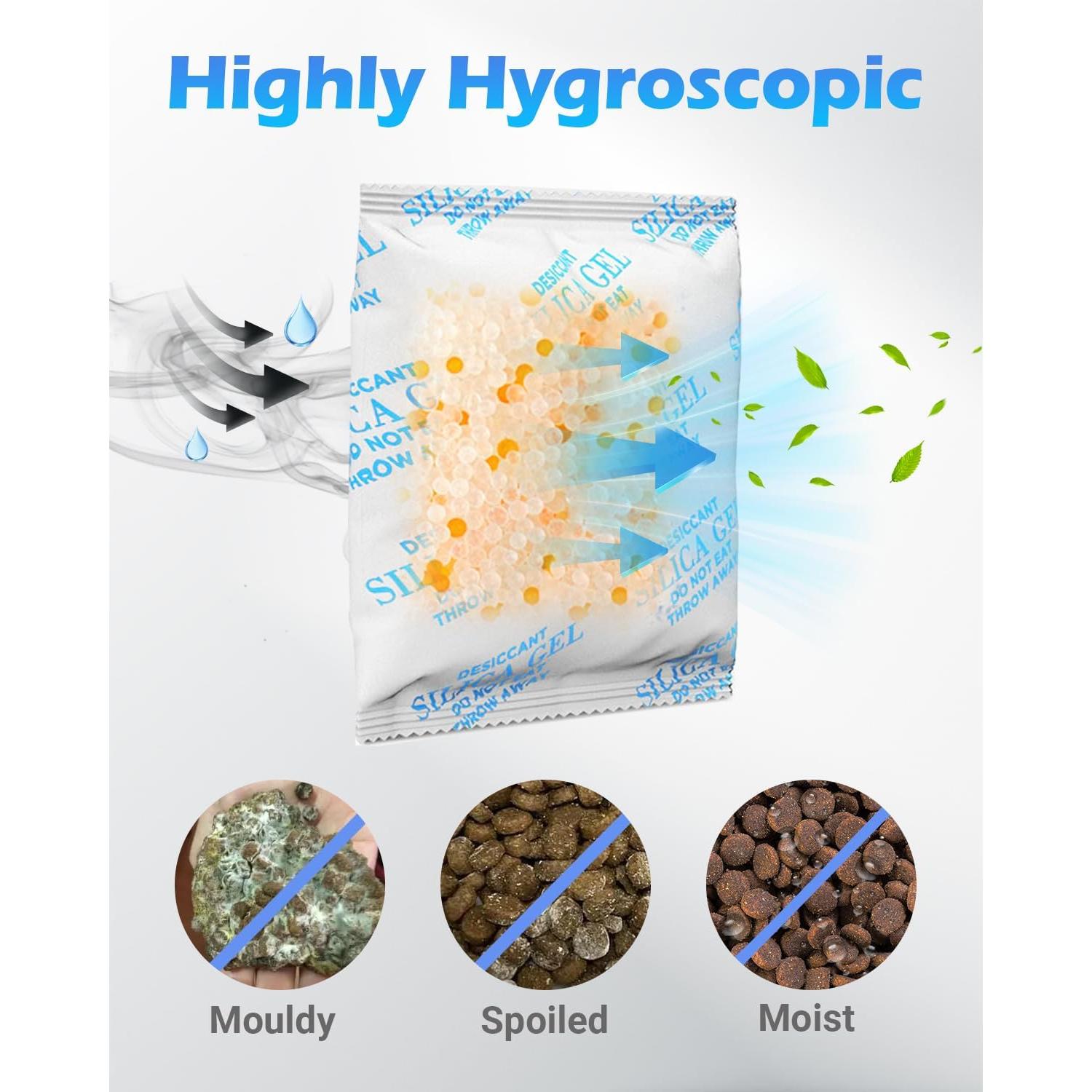 16 Bolsas Deshidratantes Harich CurLife para Alimentos Mascotas