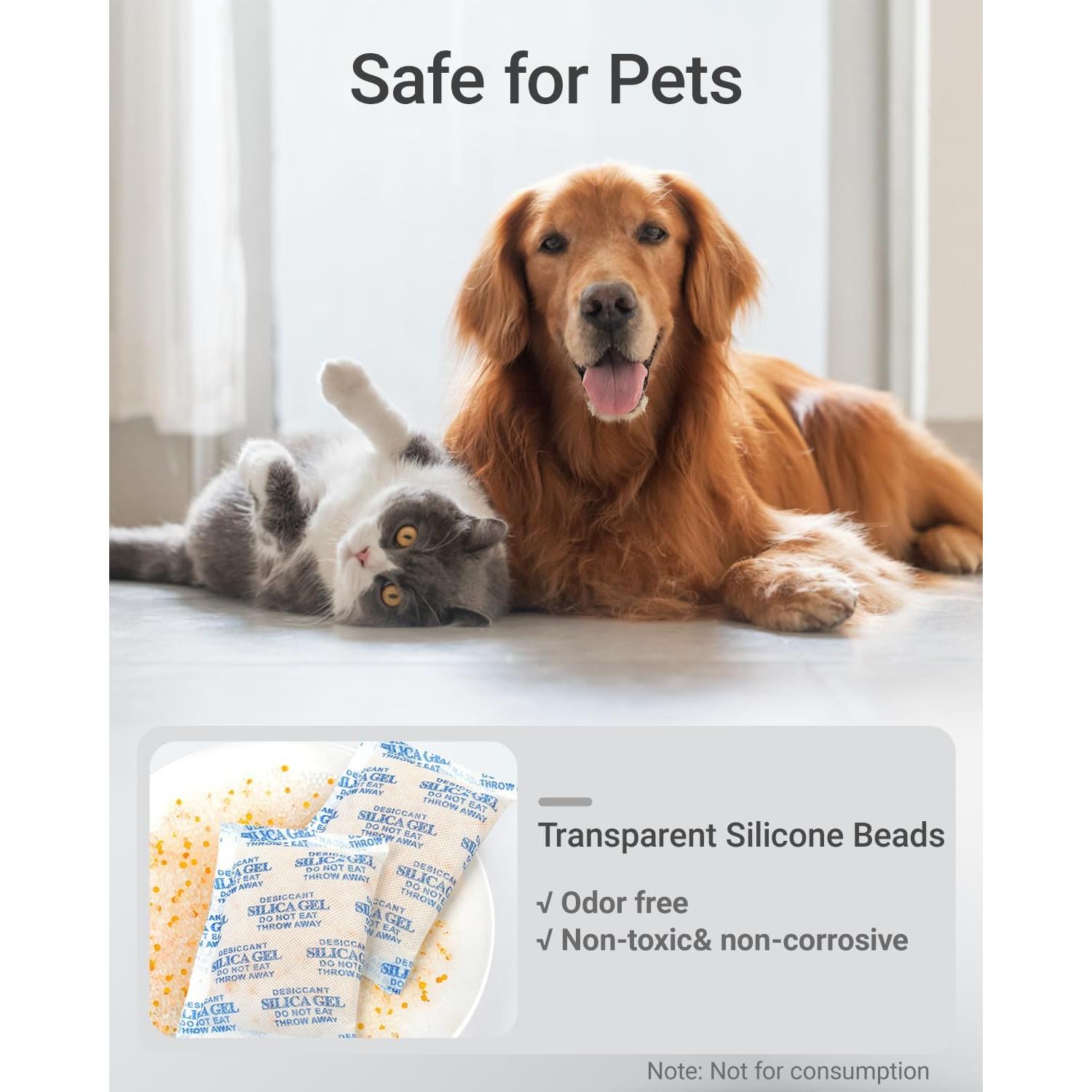 16 Bolsas Deshidratantes Harich CurLife para Alimentos Mascotas