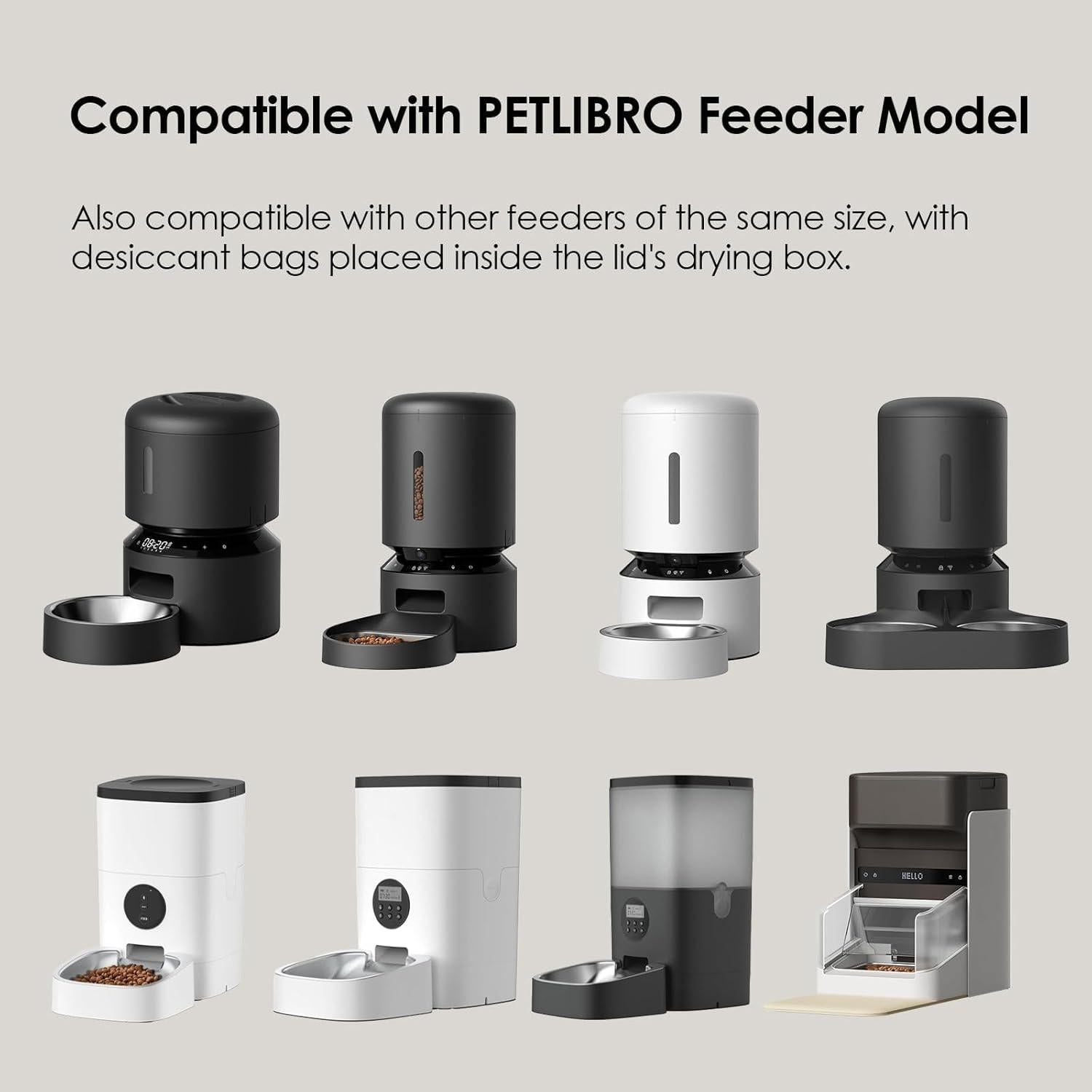 Bolsa Deshidratante Alimento Mascotas 24 Paquetes Petlibro