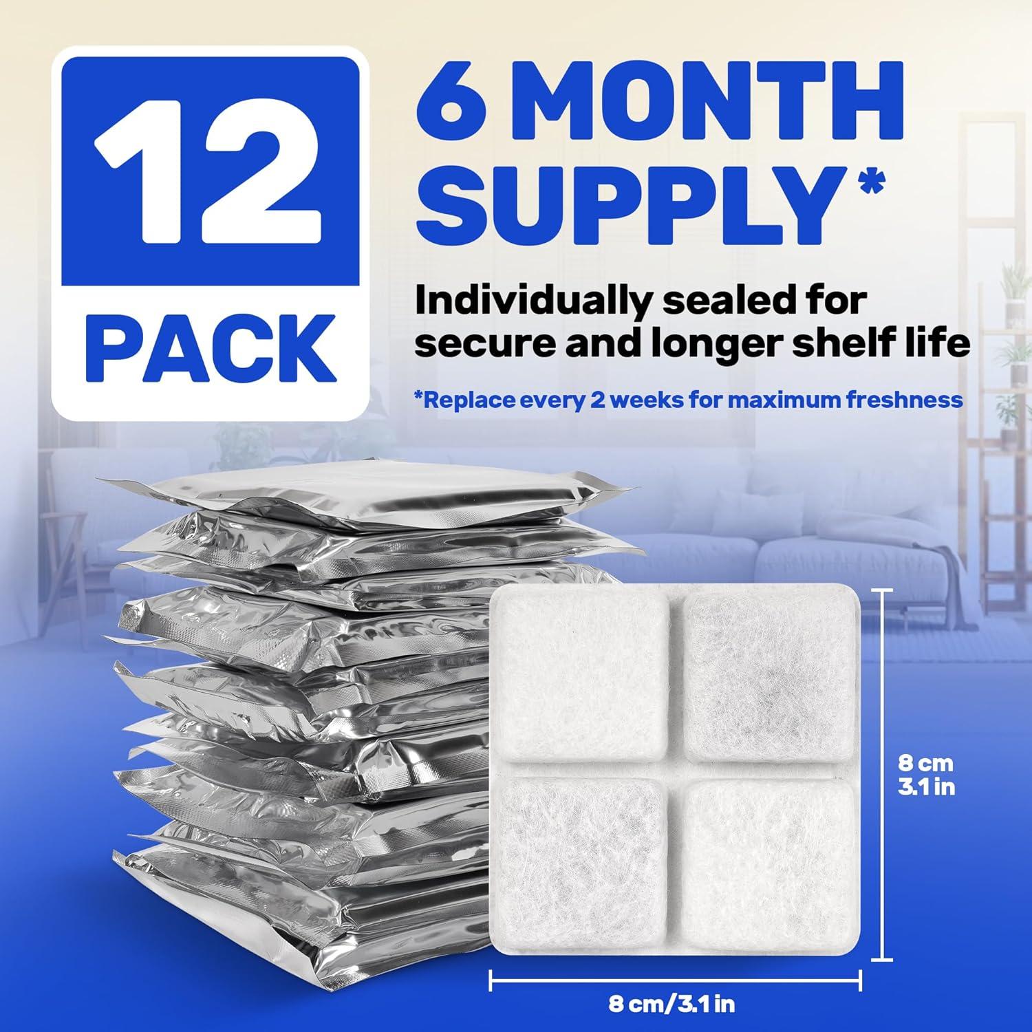 Paquete de 12 Bolsas Deshidratantes Samorillo para Mascotas