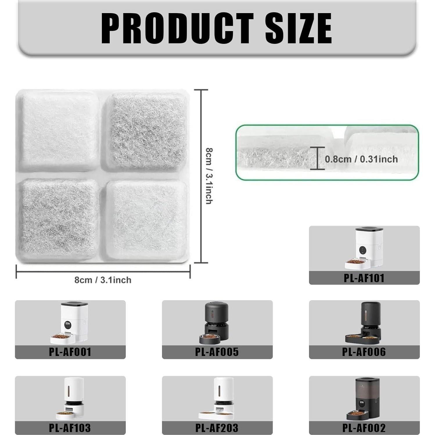 20 Paquetes Deshidratantes para Alimentos Mascotas XPQKDC