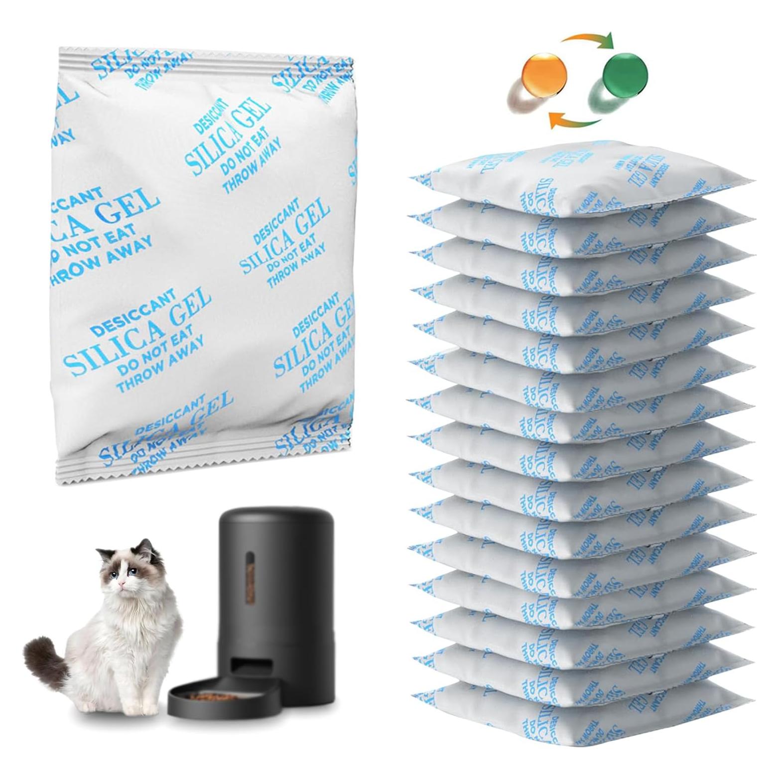 16 Paquetes Deshidratantes para Alimentos Mascotas Harich CurLife