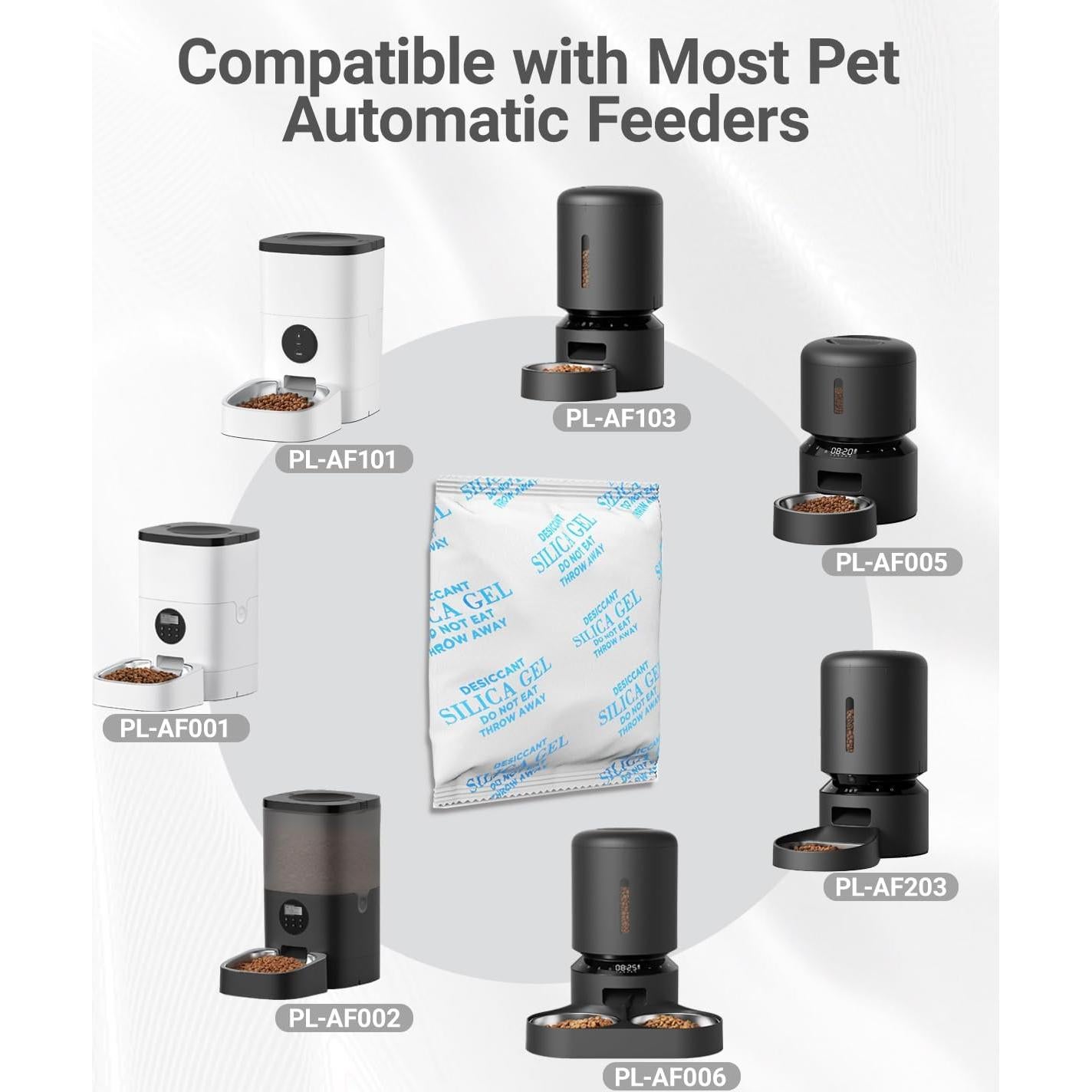 16 Paquetes Deshidratantes para Alimentos Mascotas Harich CurLife