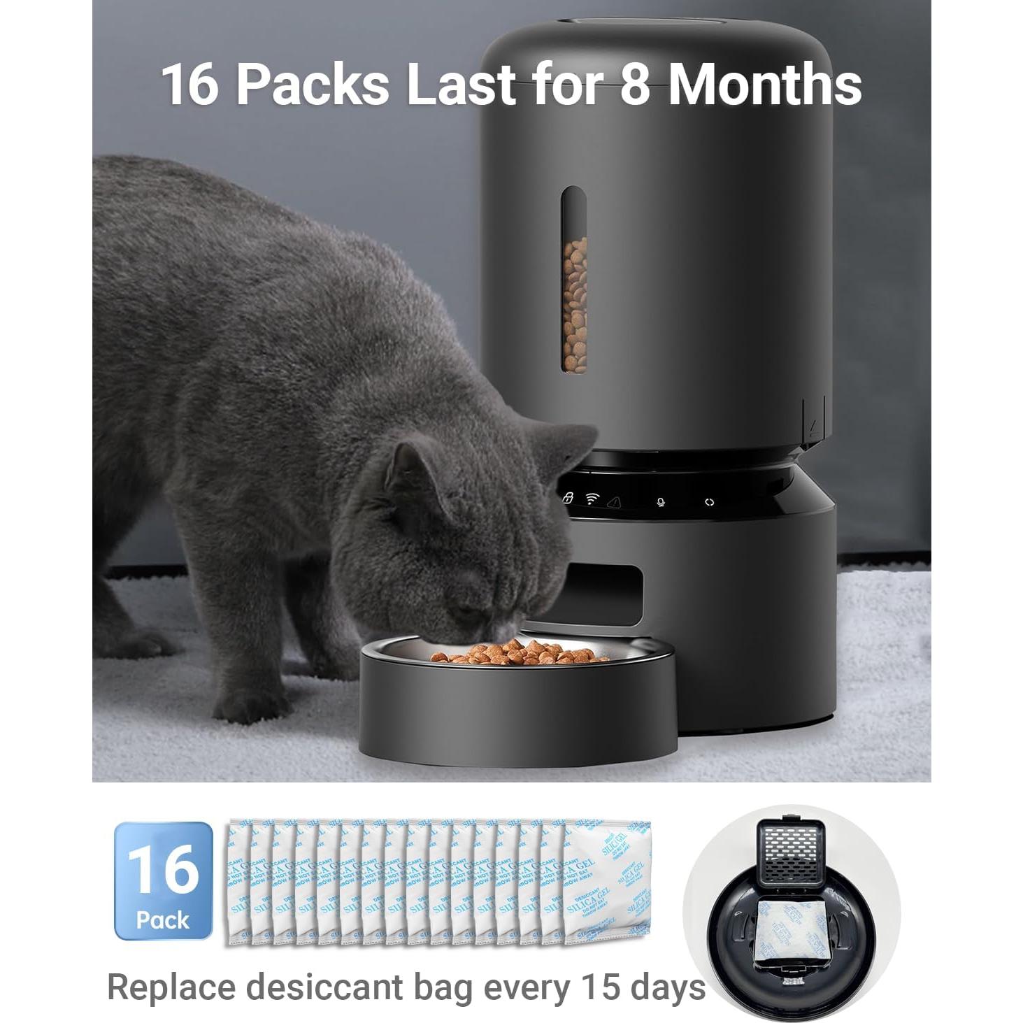 16 Paquetes Deshidratantes para Alimentos Mascotas Harich CurLife