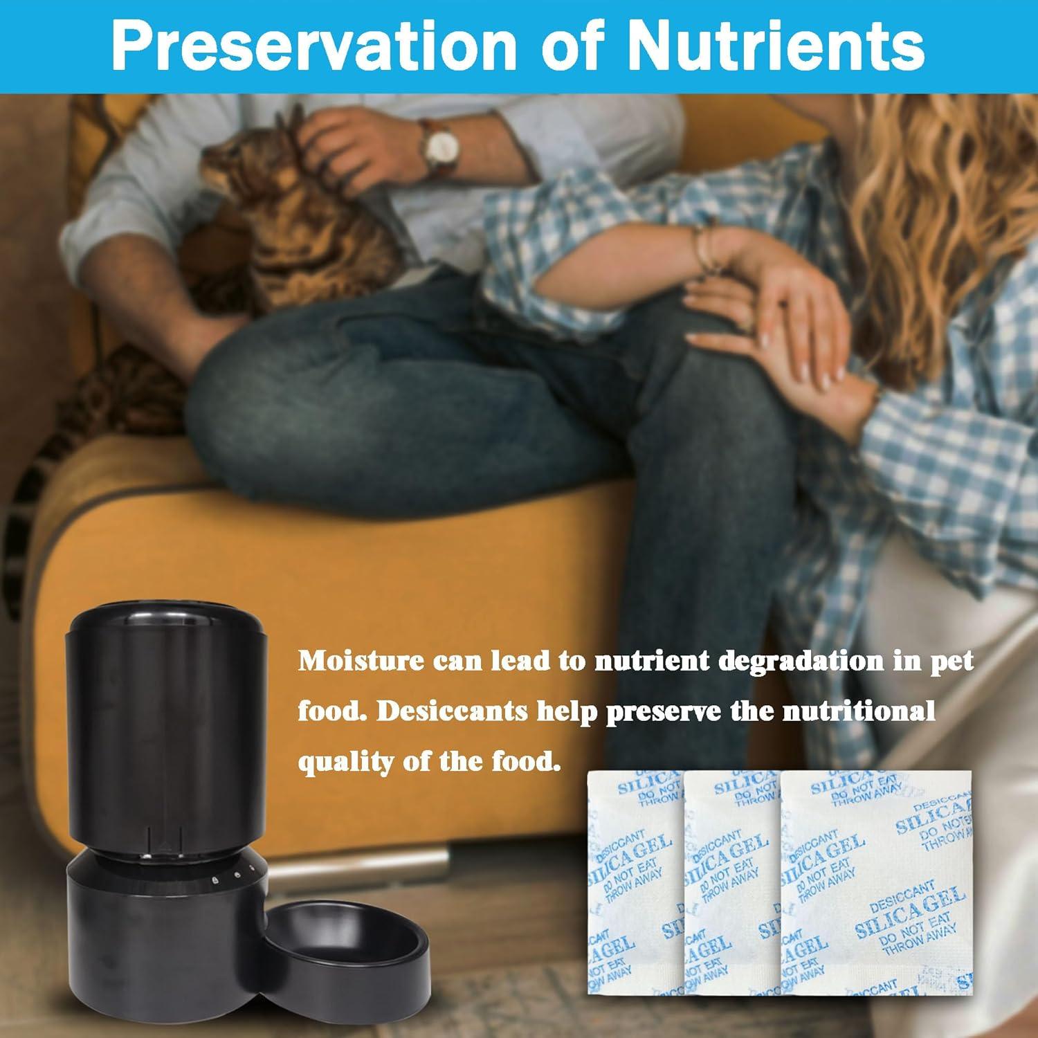 Bolsas Deshidratantes para Alimento de Mascotas xcivi - 12 Unidades