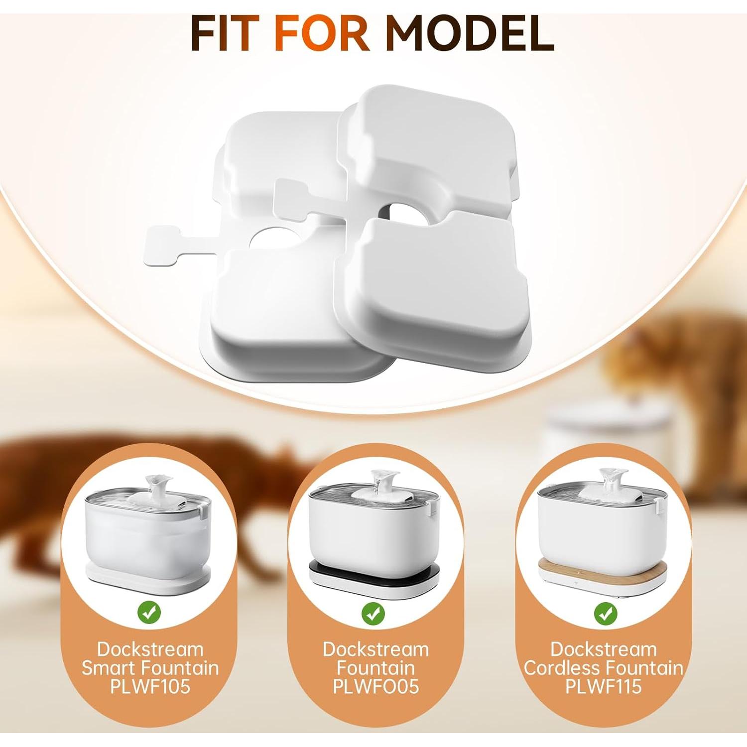 Bomba de Reemplazo Dotzrin PLFF015 para Fuente de Agua Gatos