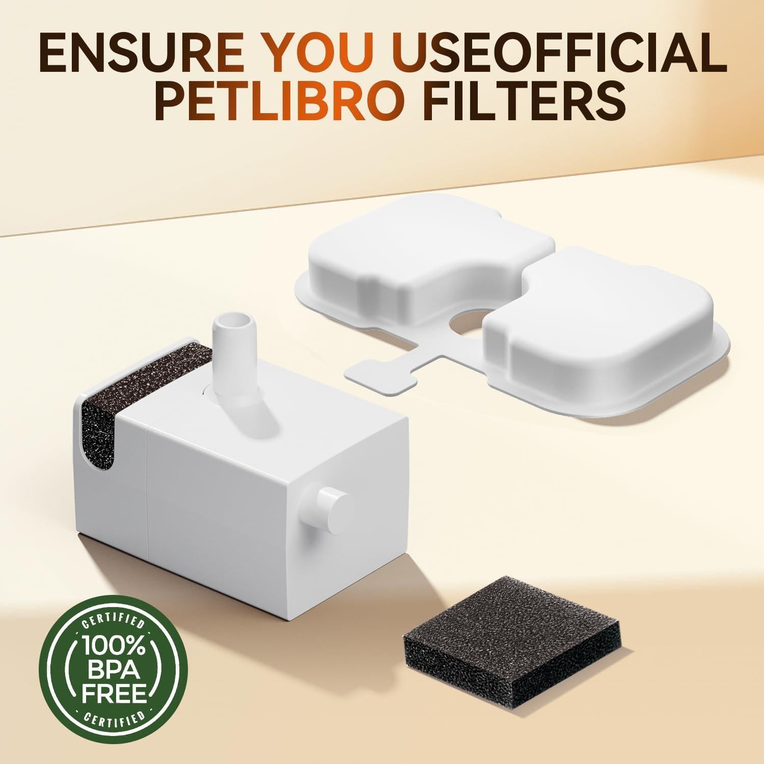 Bomba de Reemplazo Dotzrin PLFF015 para Fuente de Agua Gatos