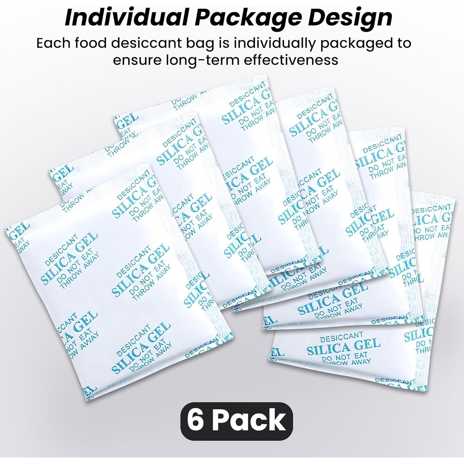 Bolsa Deshidratante para Comida de Mascotas Aidowocam - 6 Paquetes