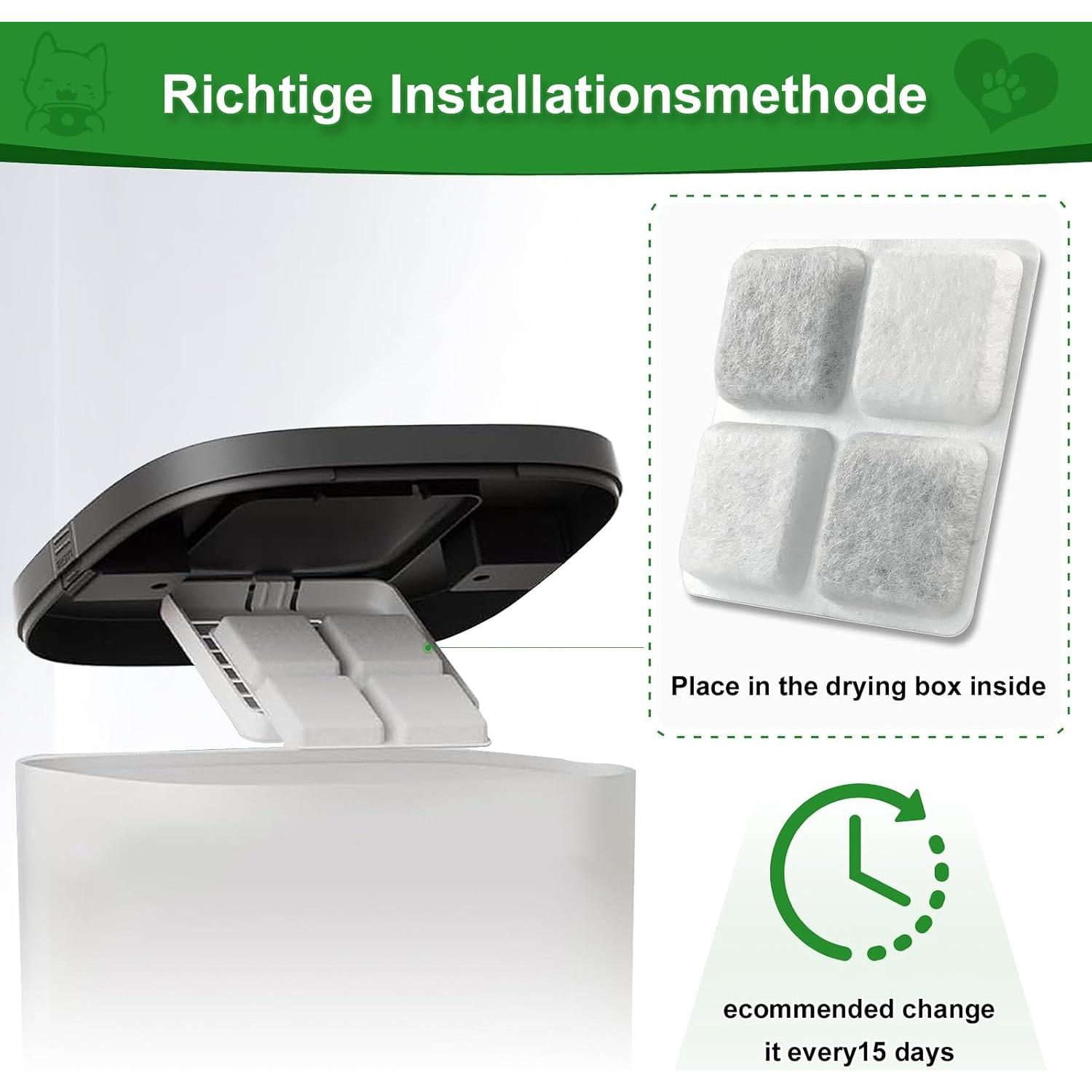 Paquete de 12 bolsas deshidratantes Petlibro para alimentos