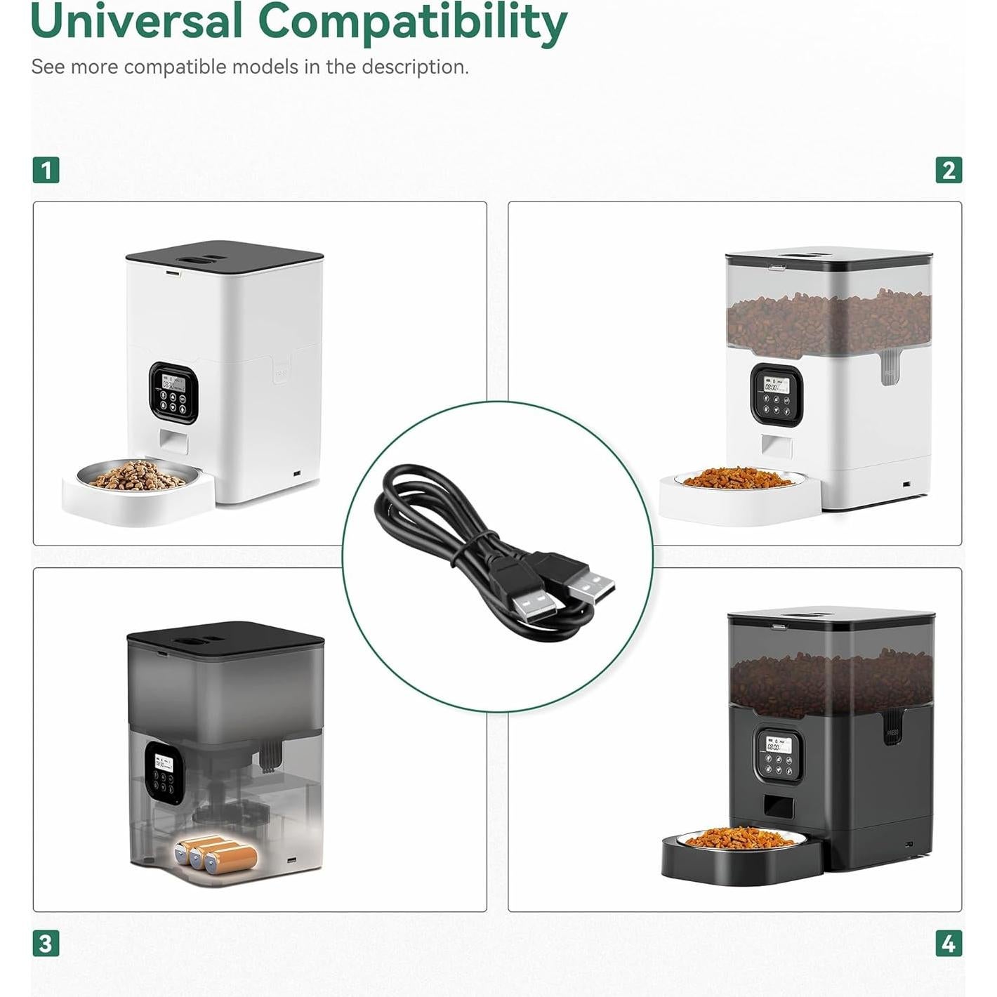 Cable de Alimentación USB FITE ON para Dispensador VOLUAS VL007