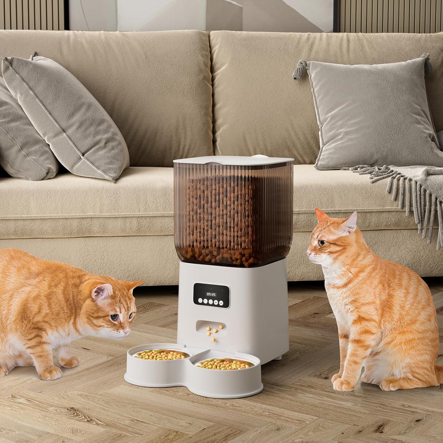 Dispensador Automático de Comida Kodope 5L para Gatos y Perros