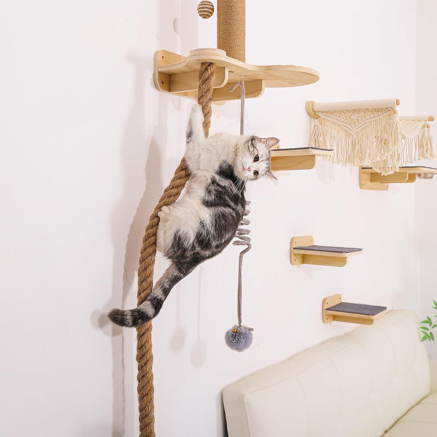 Estantes para Gatos en Pared nets Tribe 6 en 1 - Muebles Multifuncionales