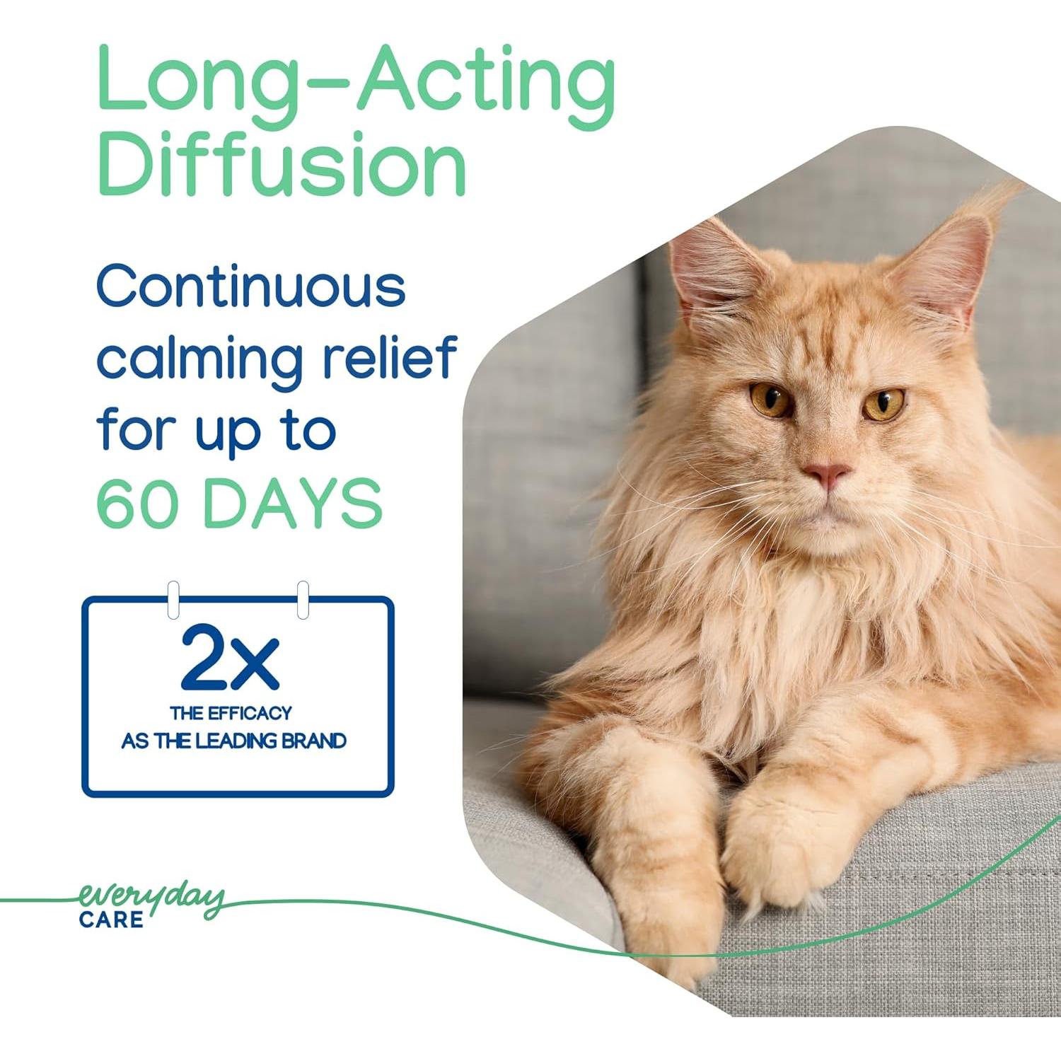 Difusor de Gel Calmante Virbac para Gatos - Sin Electricidad - Dura 2 Meses