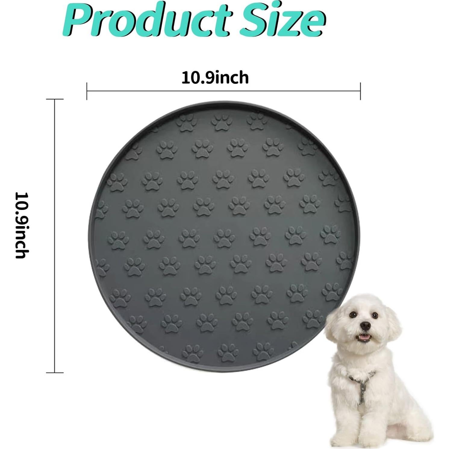 Alfombrilla de Silicona Antideslizante para Mascotas Zinmilin 27.5cm