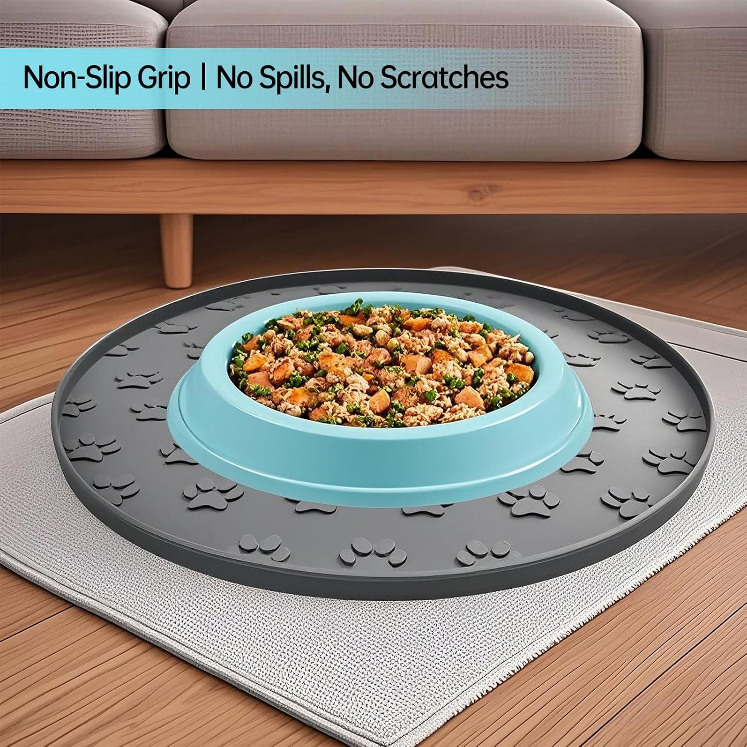 Alfombrilla de Silicona Antideslizante para Mascotas Zinmilin 27.5cm