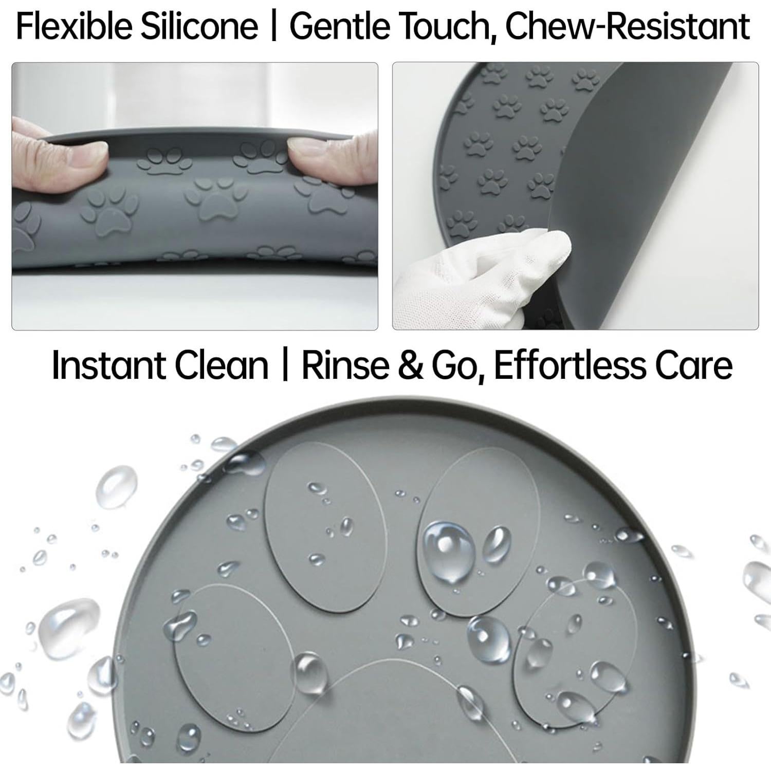 Alfombrilla de Silicona Antideslizante para Mascotas Zinmilin 27.5cm