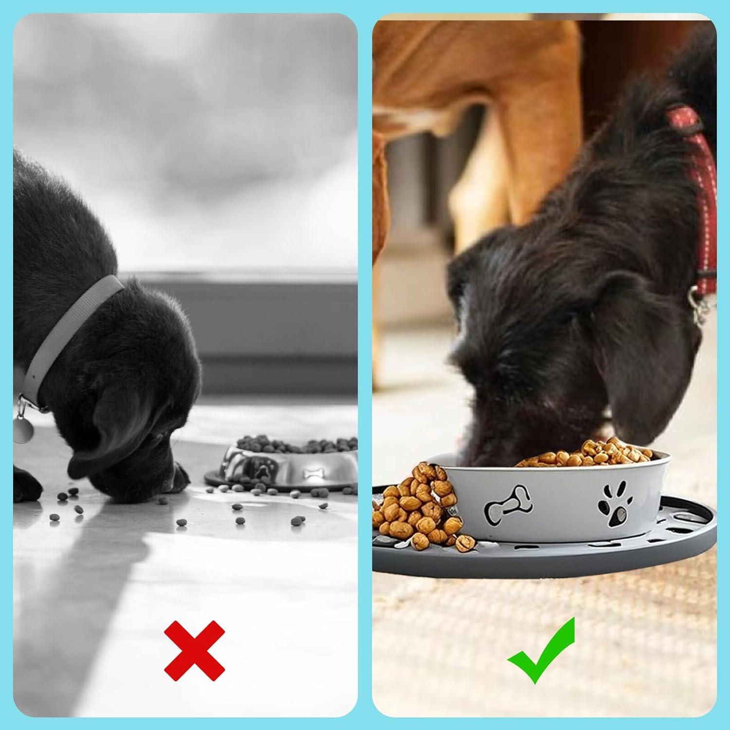 Alfombrilla de Silicona Antideslizante para Mascotas Zinmilin 27.5cm