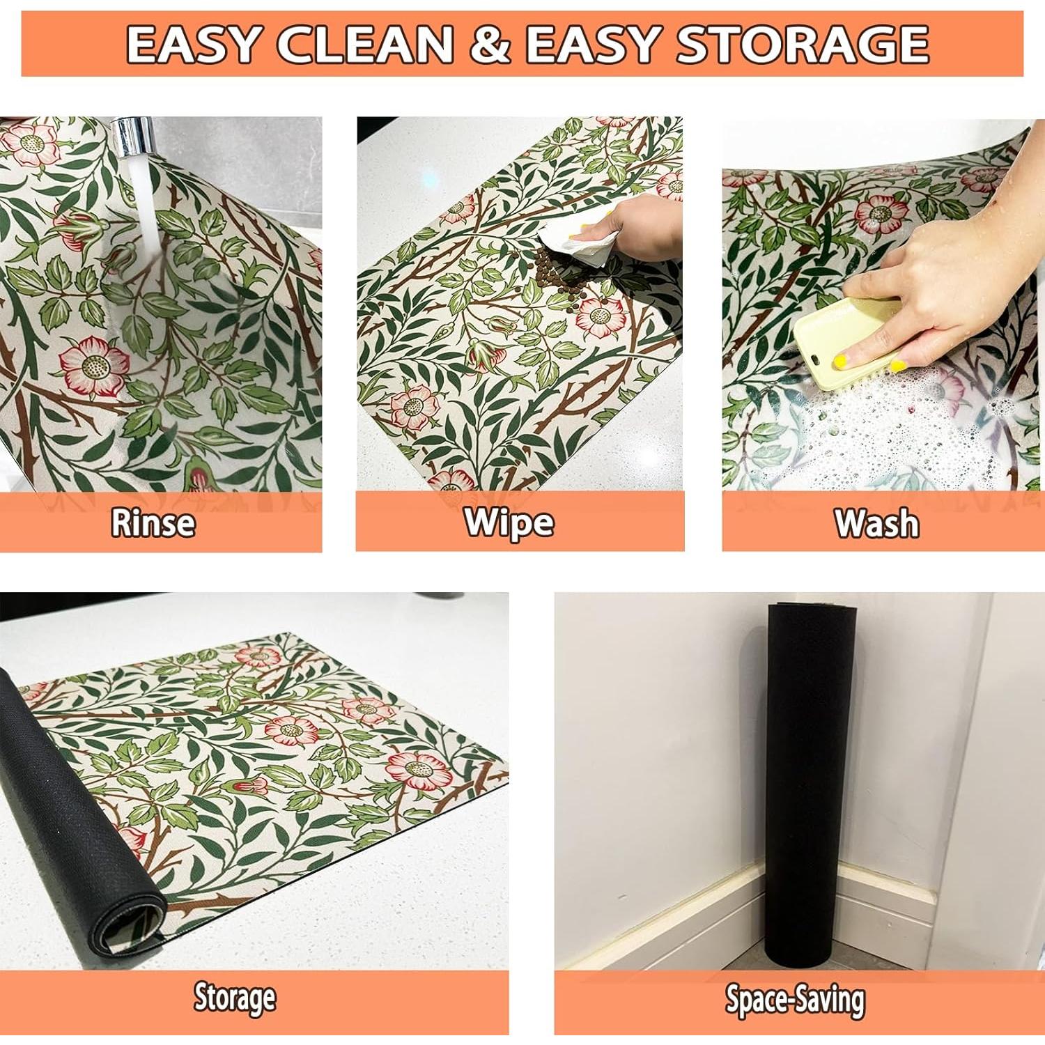 Alfombrilla Ecológica Antideslizante para Mascotas YHNNH 30x50cm