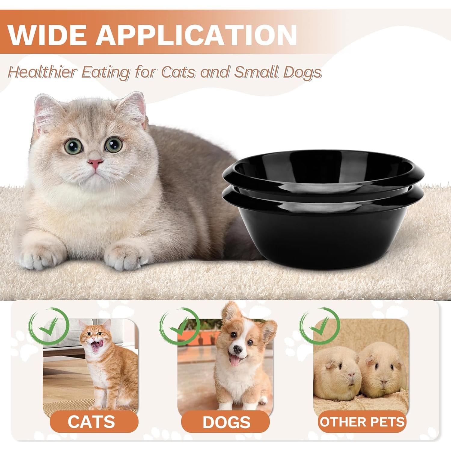 Cuencos para Gatos LuckyPots 16 cm Juego de 2 Piezas