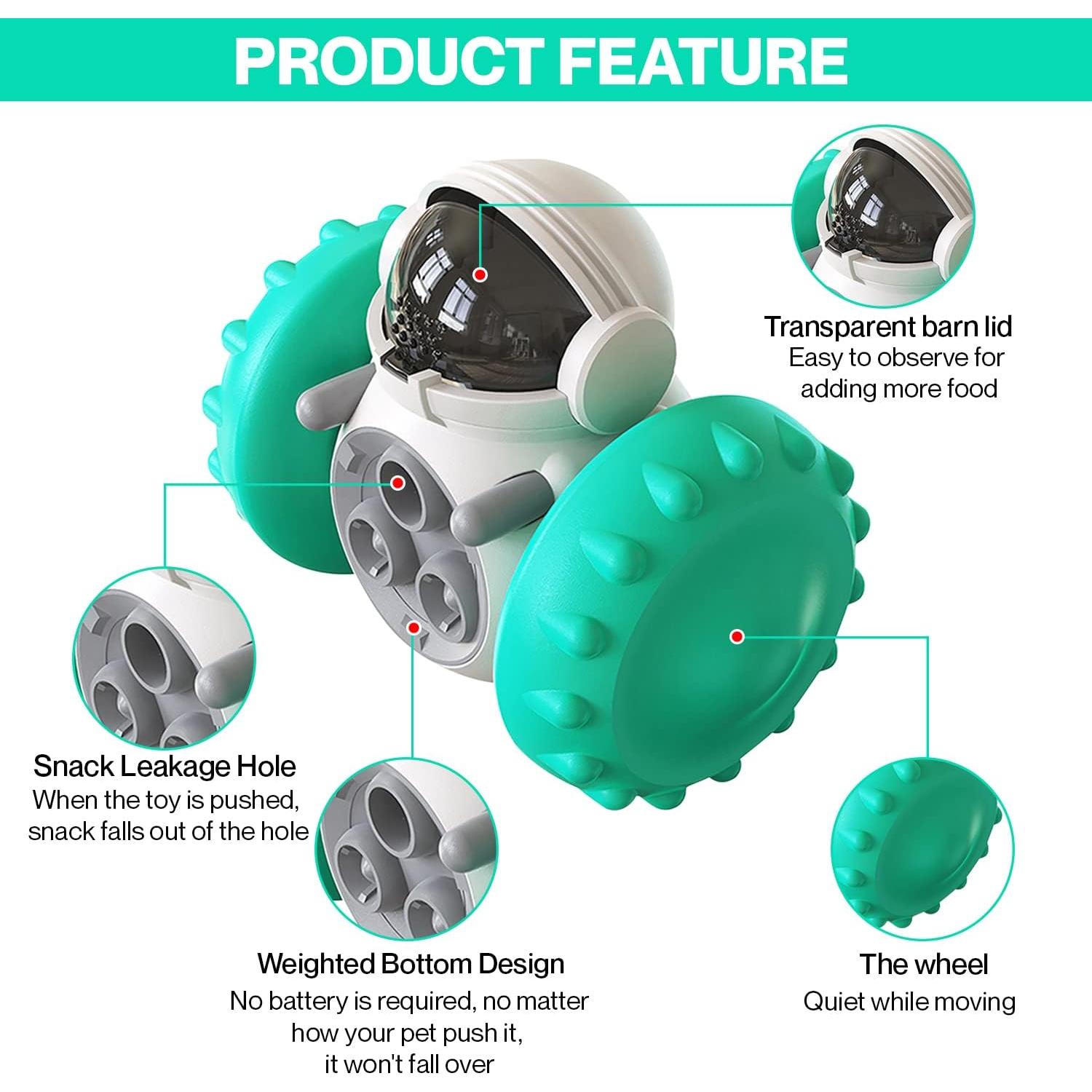 Dispensador de Comida Interactivo para Perros Pupihum T01 - 280g