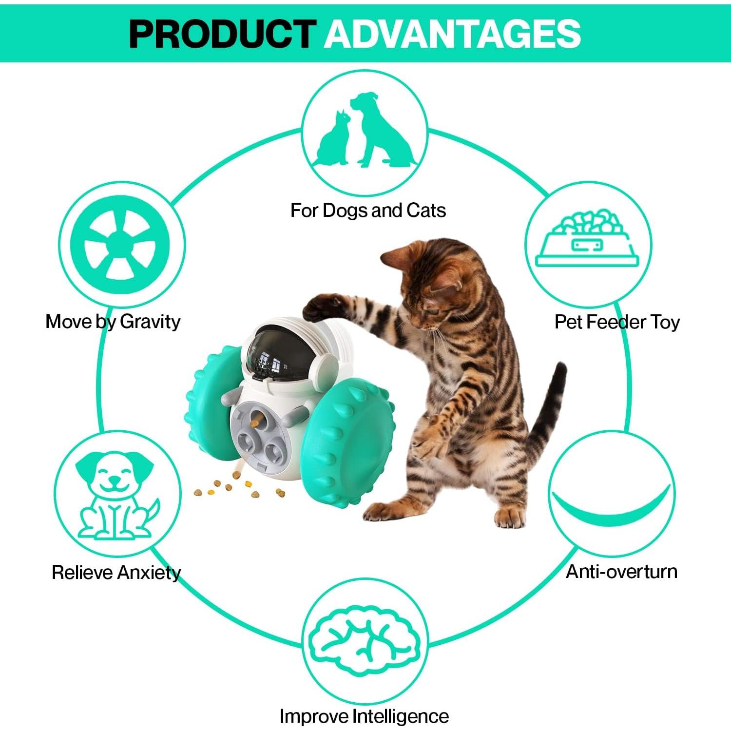 Dispensador de Comida Interactivo para Perros Pupihum T01 - 280g