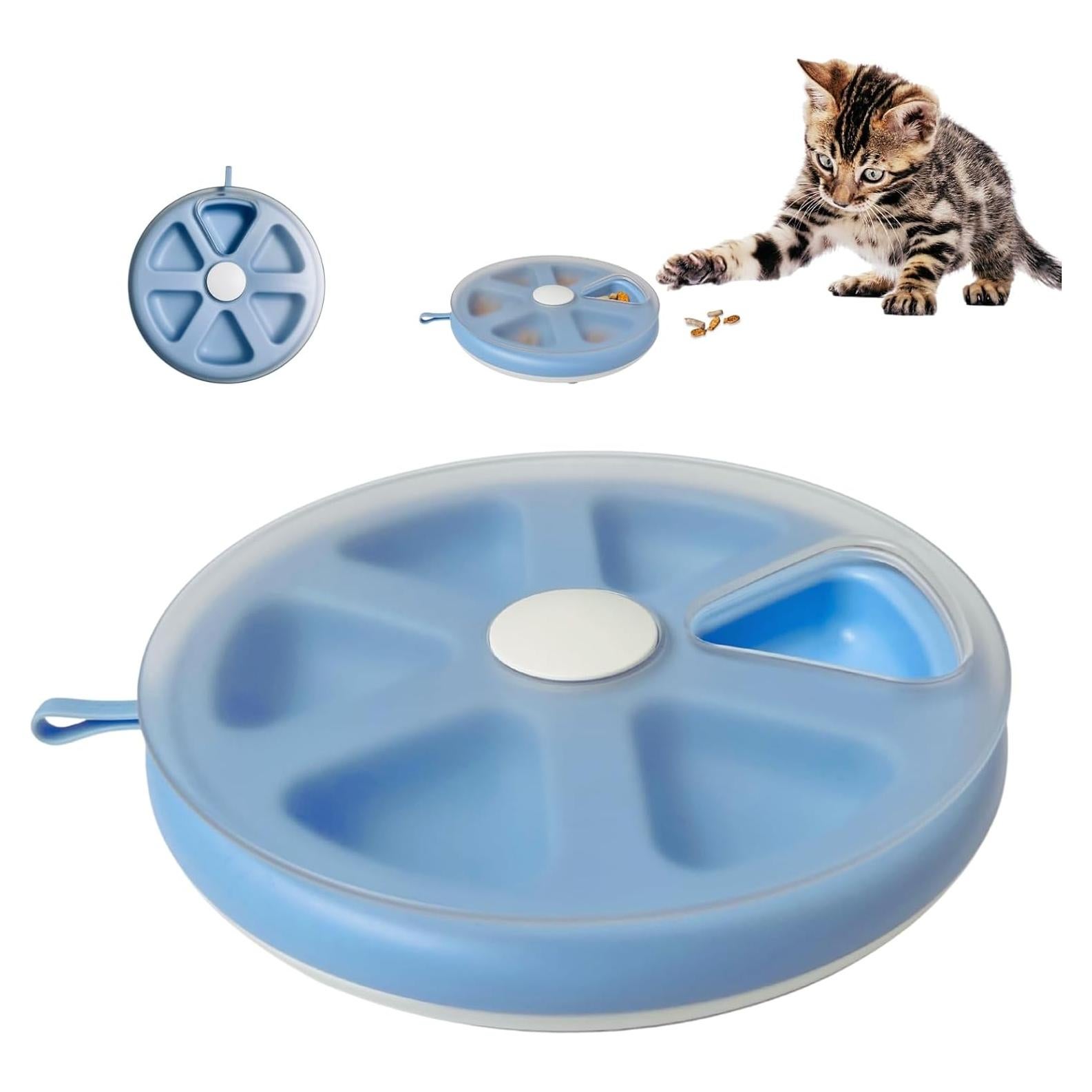Juguete Interactivo para Gatos YallMiaul TRE002 Azul