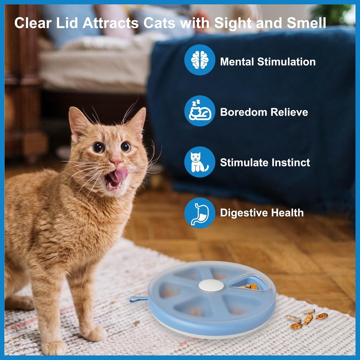 Juguete Interactivo para Gatos YallMiaul TRE002 Azul