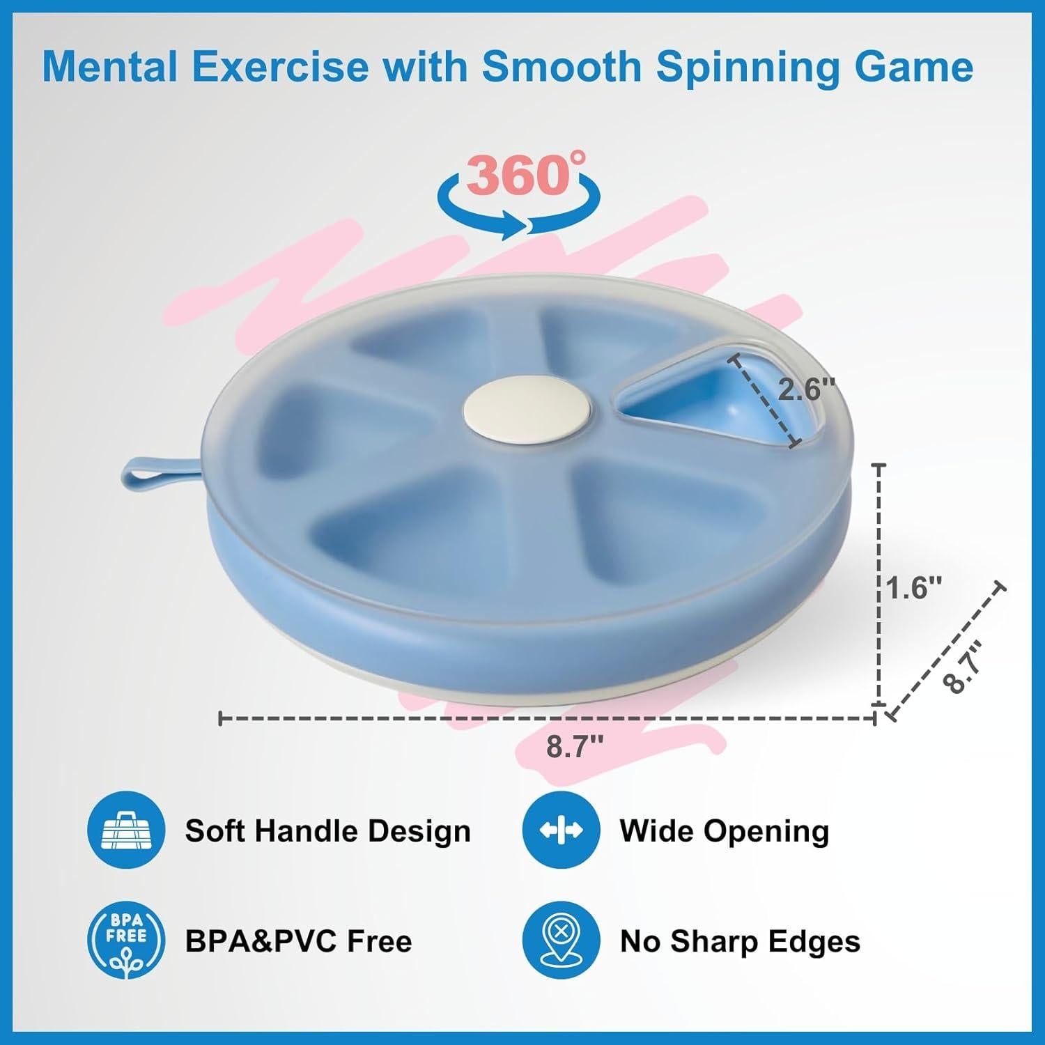 Juguete Interactivo para Gatos YallMiaul TRE002 Azul