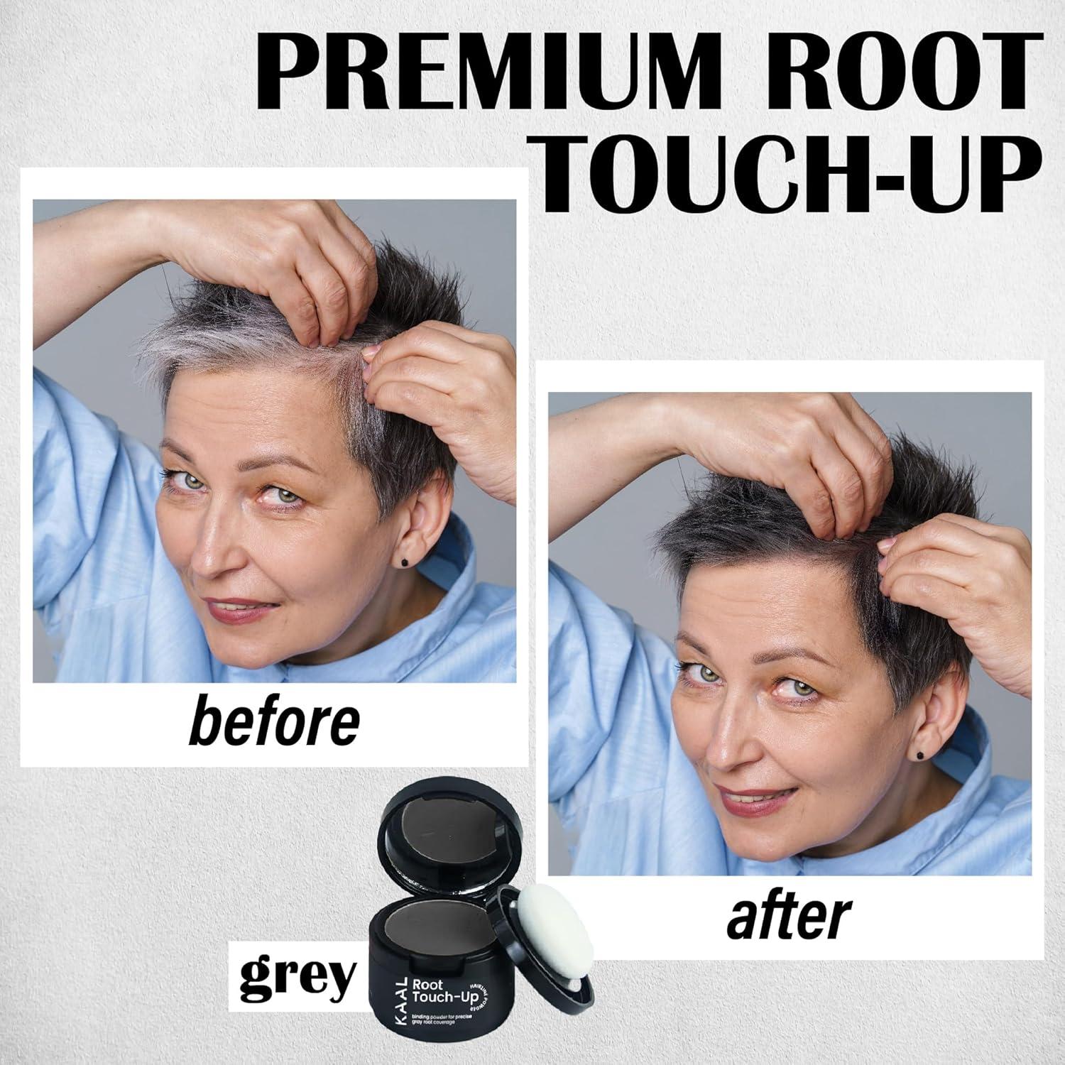 Polvo para Cabello KAAL Marrón Oscuro - Retoque Raíces