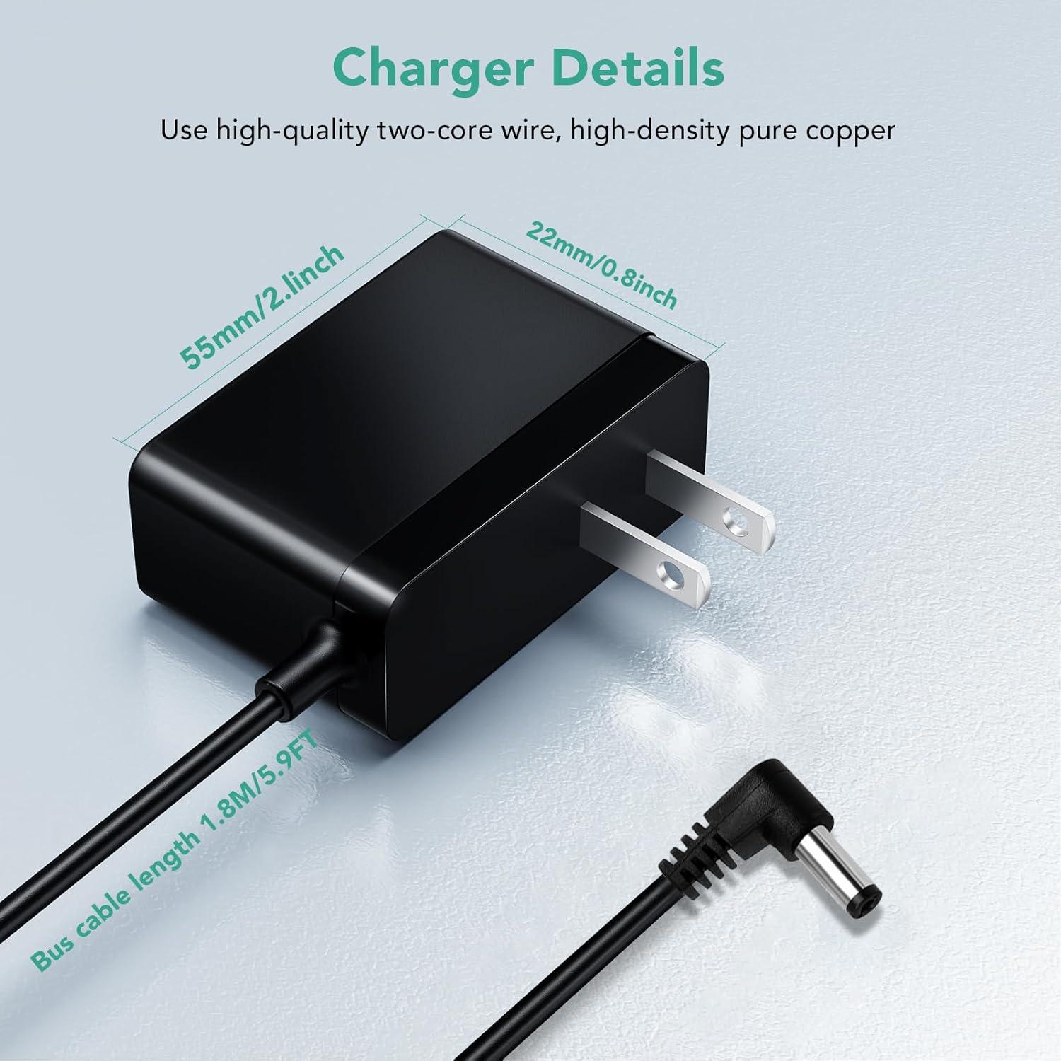 Cargador Lnauy 10V para PetSafe Simply Feed 1.8m