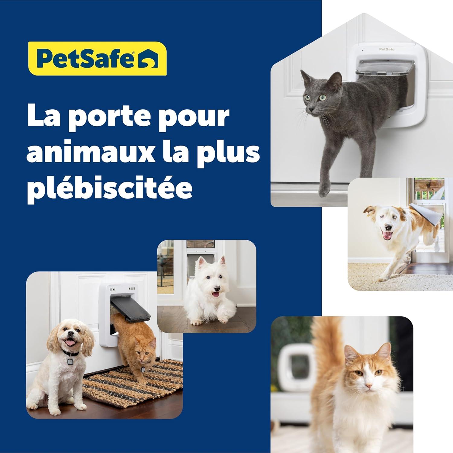 Puerta para Gatos Microchip PetSafe - Acceso RFID hasta 40 Mascotas