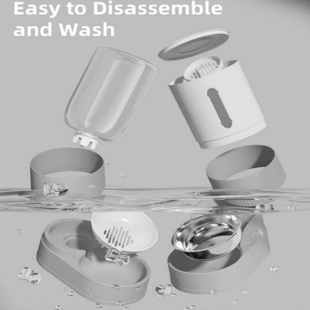 Comedero y dispensador de agua Itea Mutcon 2 en 1 3.03L