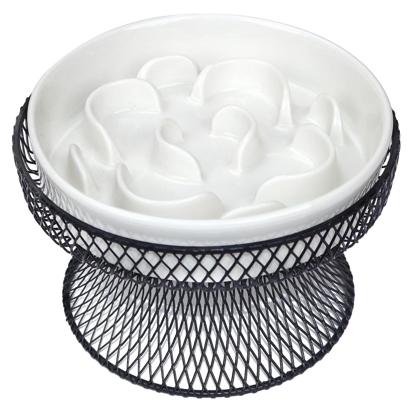 Tazón Elevado de Cerámica para Gatos Trundisan 15.8cm