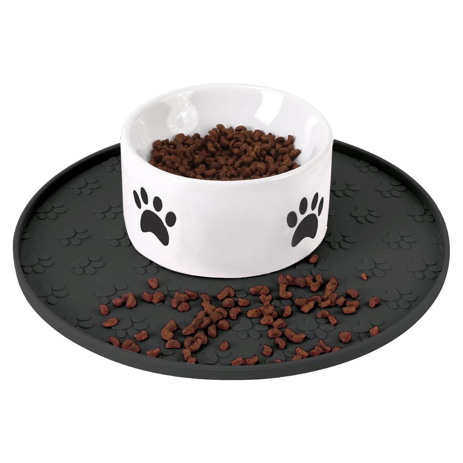 Alfombrilla de Silicona para Comida de Mascotas Joyinjojo 27.7 cm