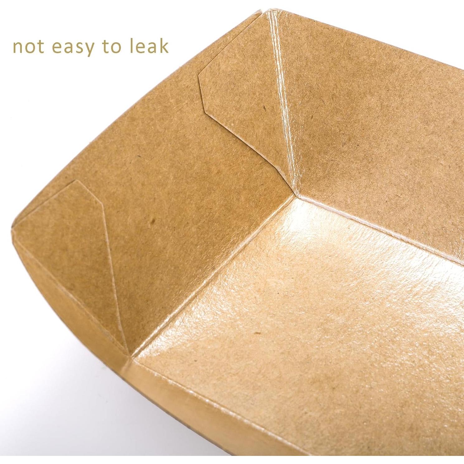 Platos Desechables para Mascotas SOUJOY - 100 Unidades 16x12 cm