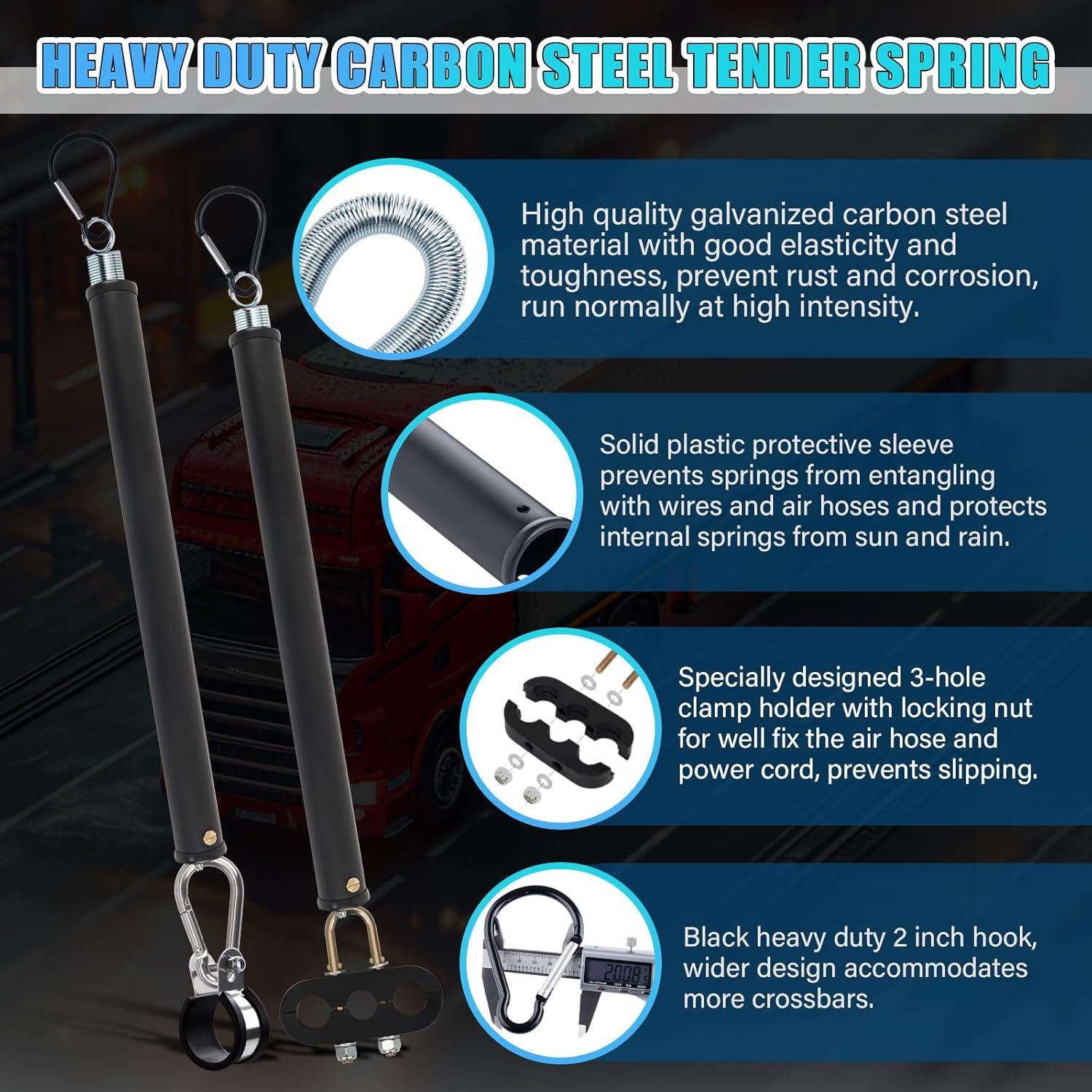 Kit de Líneas de Aire 12FT Boeray para Camiones Semi 3 en 1