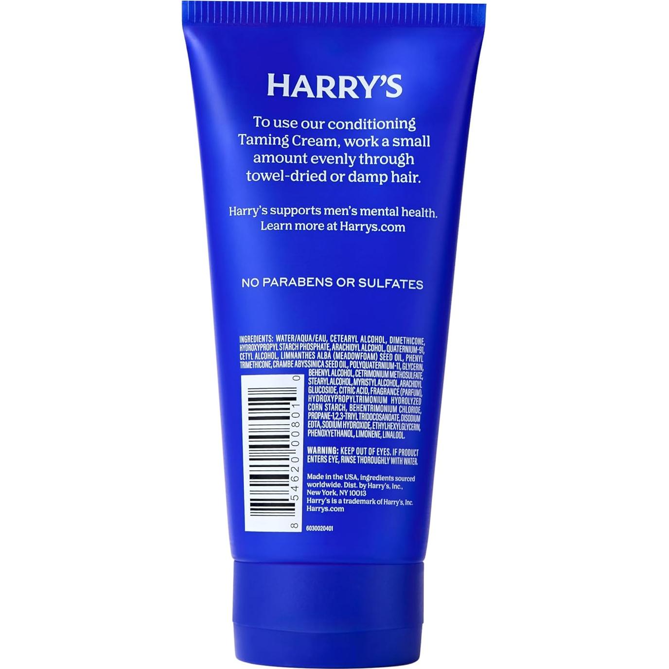 Crema Domadora de Cabello Harry's 151 ml Estilo Ligero
