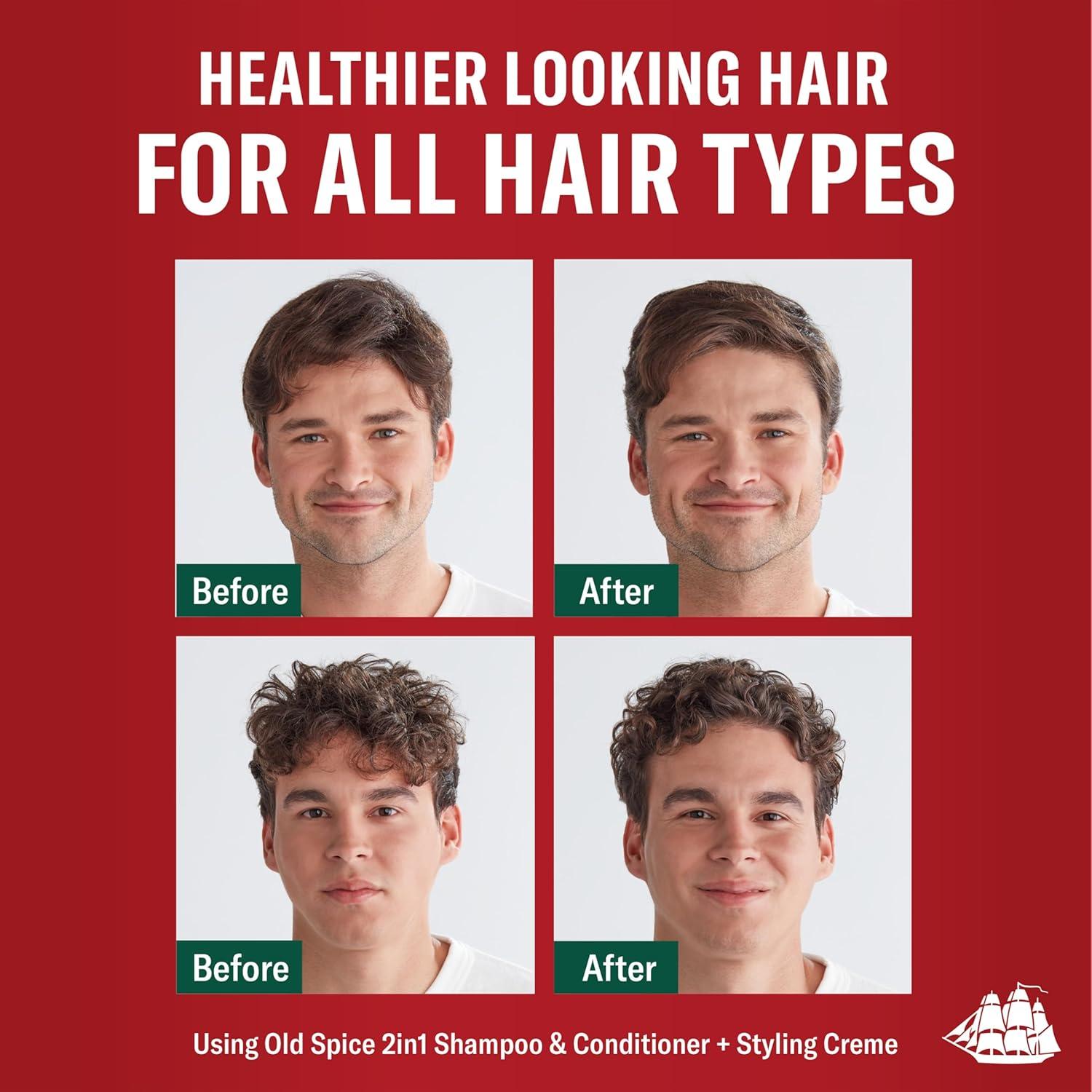 Crema para Peinar Old Spice No Crunch 62.93 g - Fijación Baja