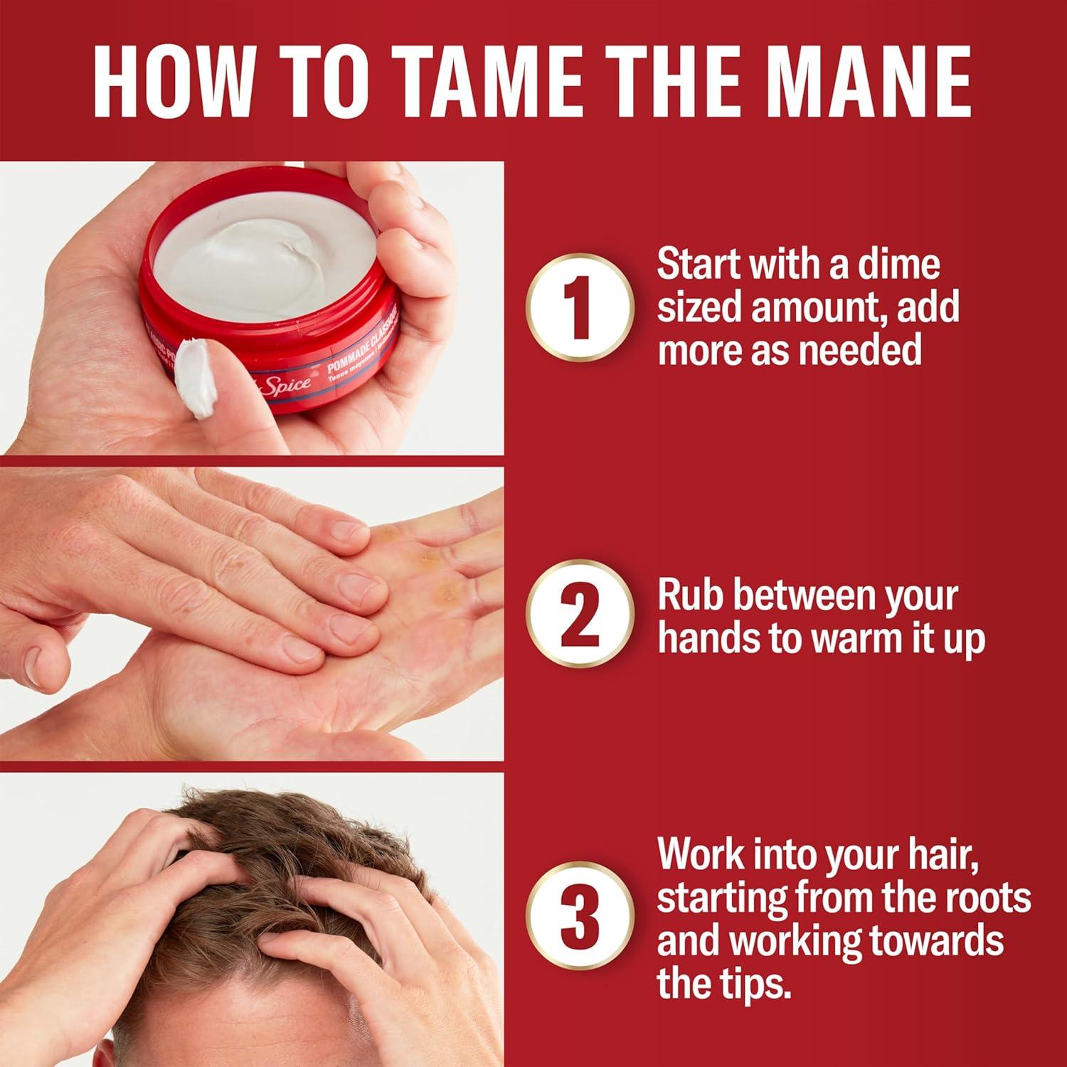 Crema para Peinar Old Spice No Crunch 62.93 g - Fijación Baja