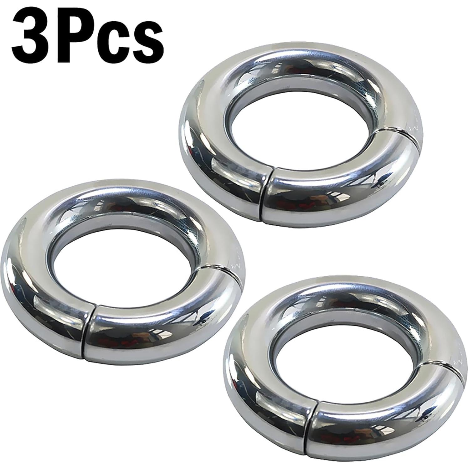 Anillos de peso para hombres CHUNYY 3 piezas 30mm a 50mm