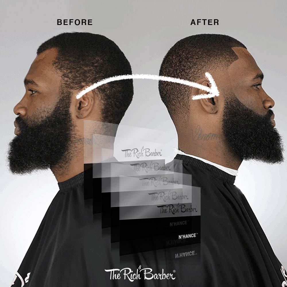 Tarjetas de Aplicación de Fibra Capilar The Rich Barber 5 Pzas