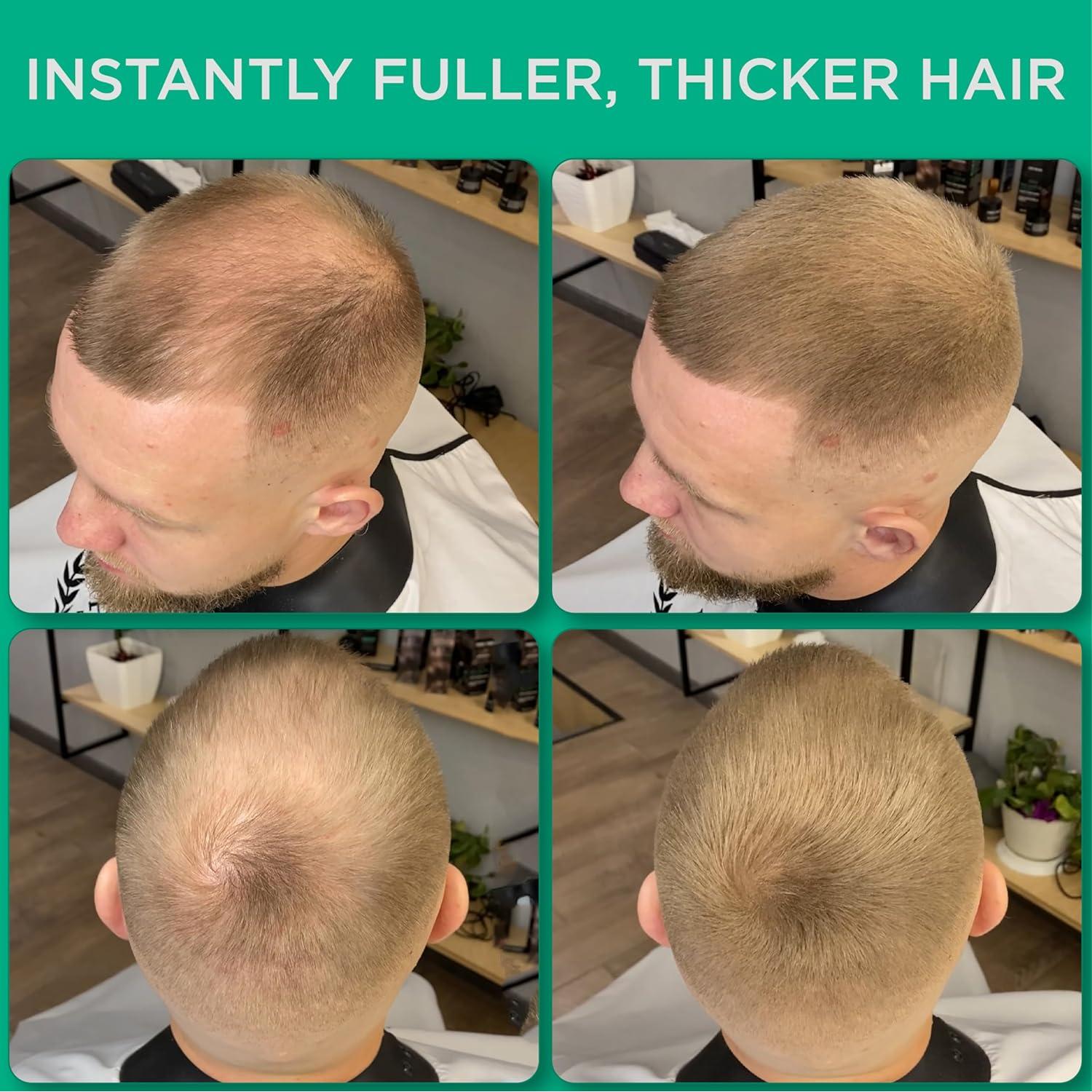 Fibras para Cabello THICK FIBER Marrón Claro 25g Paquete de 3