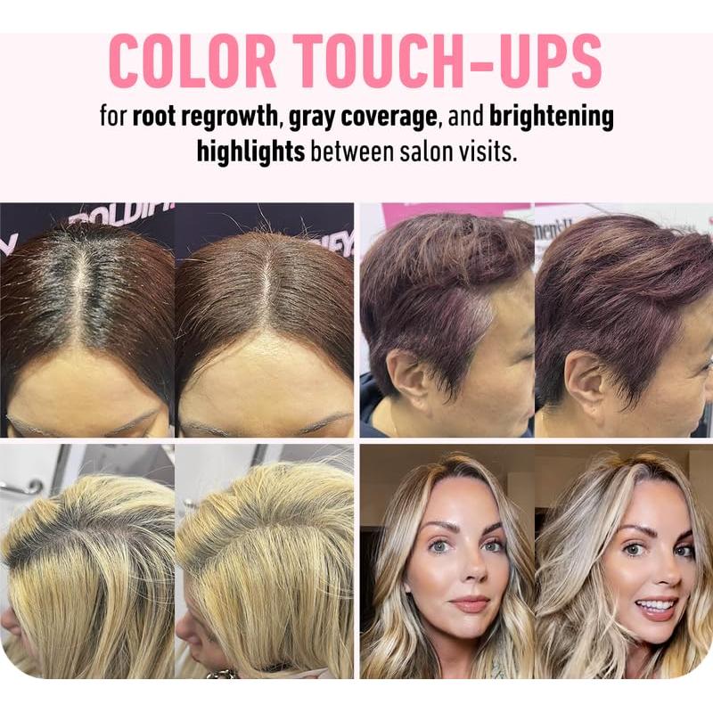 BOLDIFY Polvo para Cabello - Tinte Raíces Marrón Claro