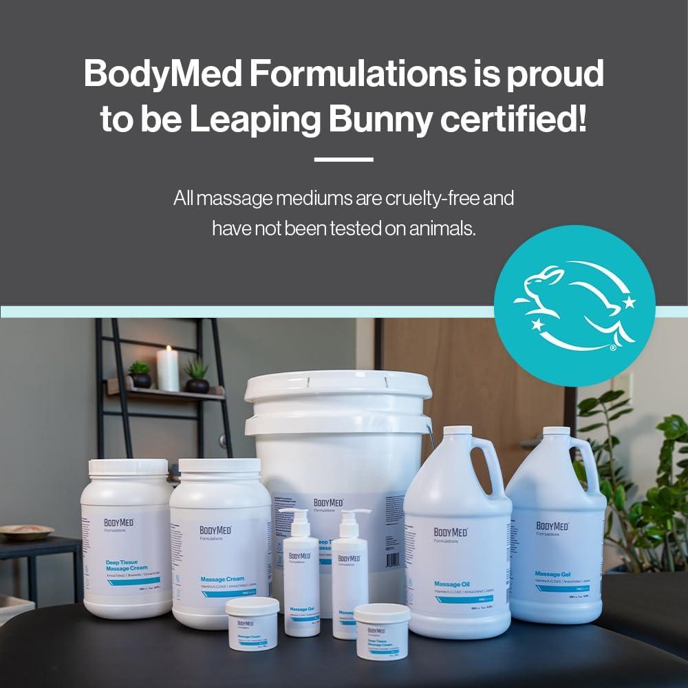 Loción para Masaje BodyMed 240 ml - 100% Natural Sin Fragancia