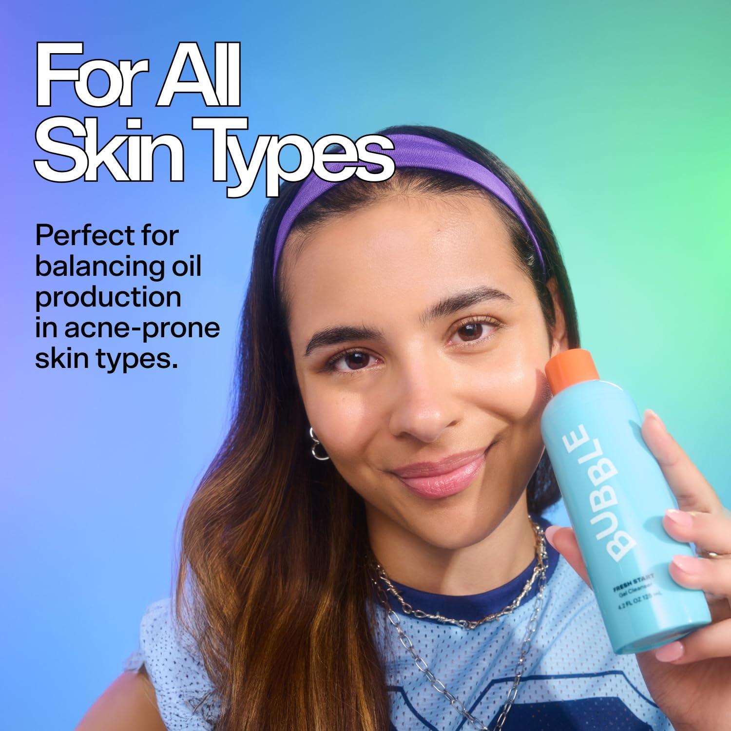 Gel Limpiador Facial Exfoliante Bubble Skincare 50ml - PHA