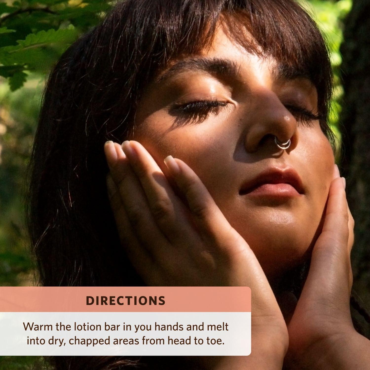 Barra de Loción Herbal Moon Valley Organics Bergamota 53g