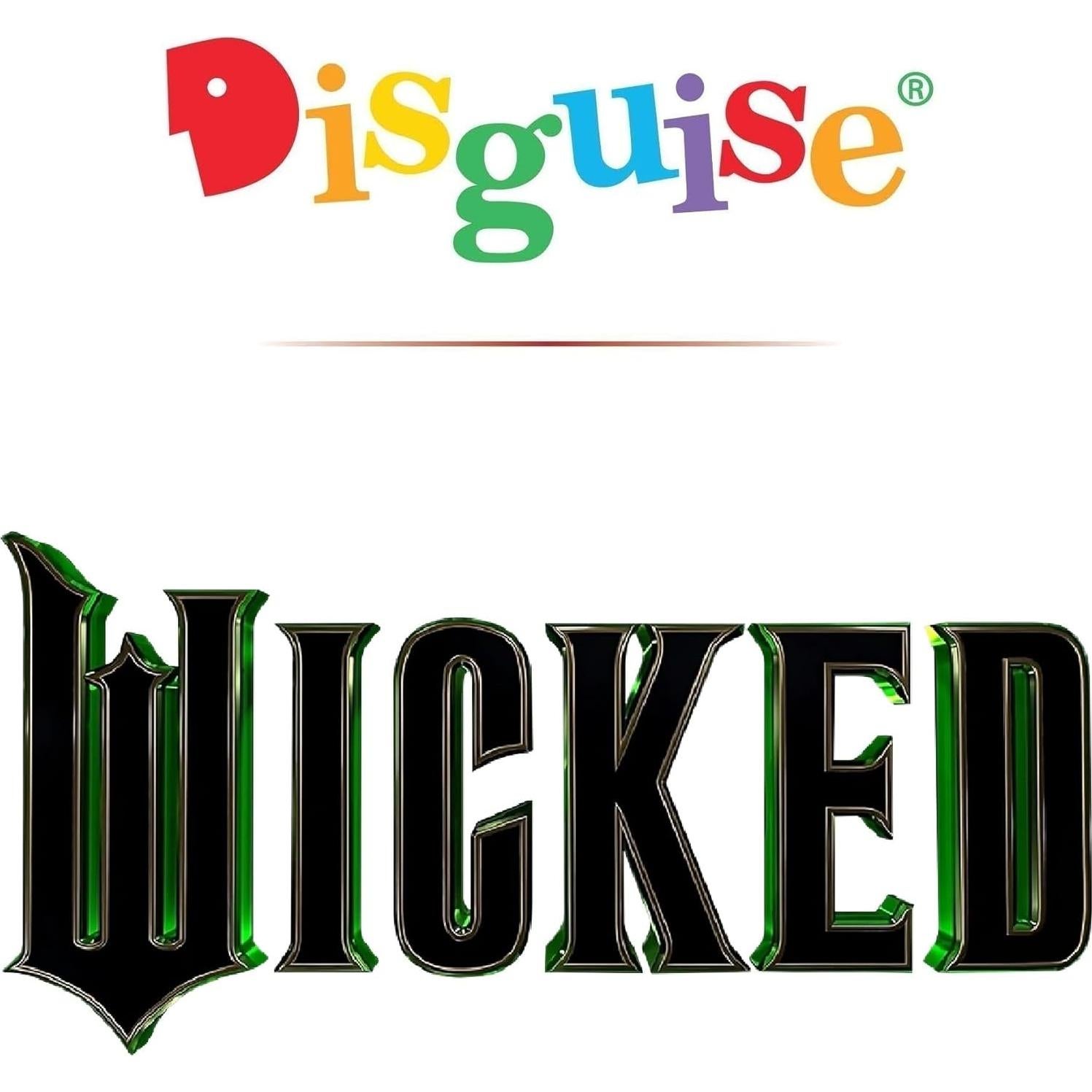 Disfraz Mujer Elphaba Malvada Disfraz Oficial con Capa