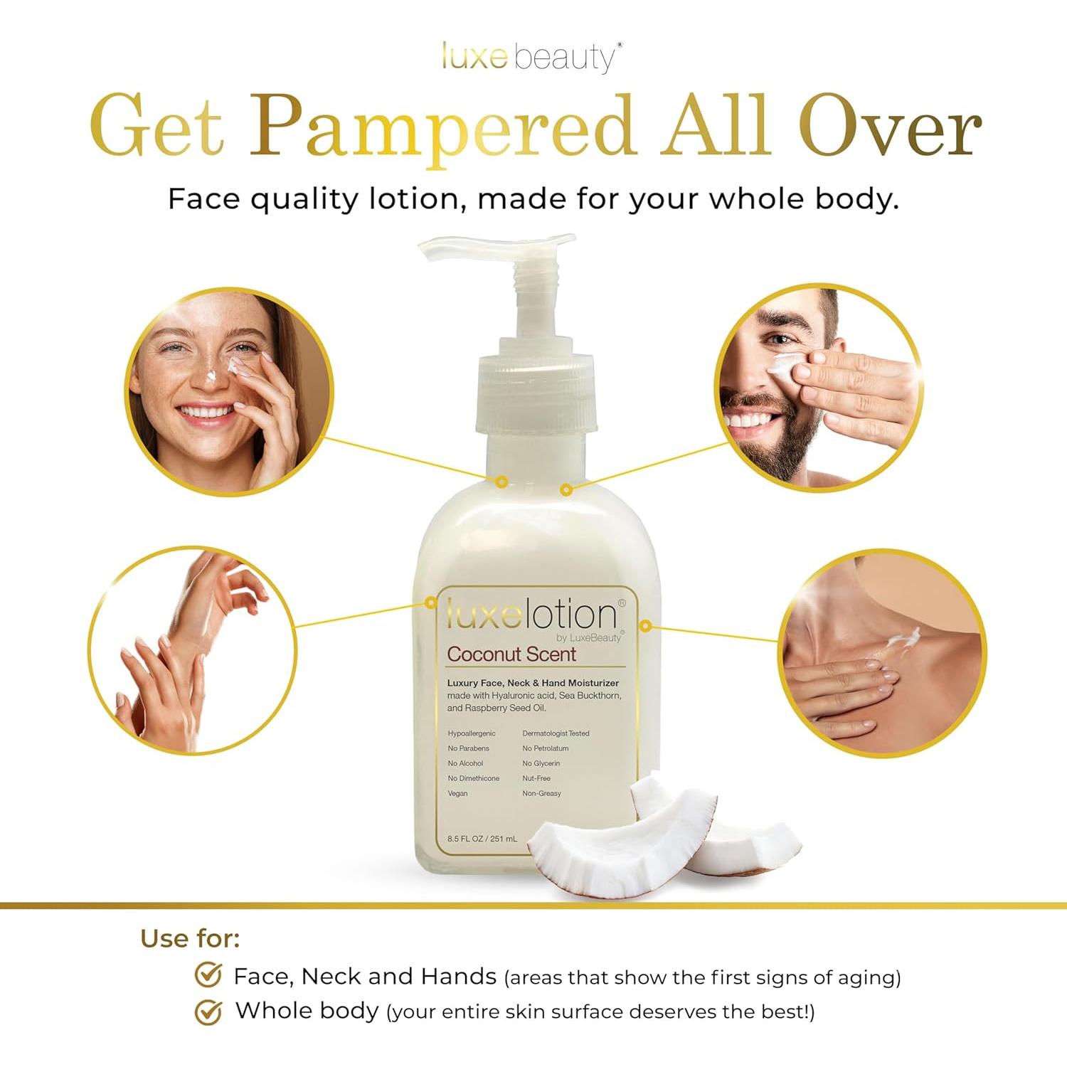 Luxe Lotion Hidratante No Graso 250ml Coco Antienvejecimiento