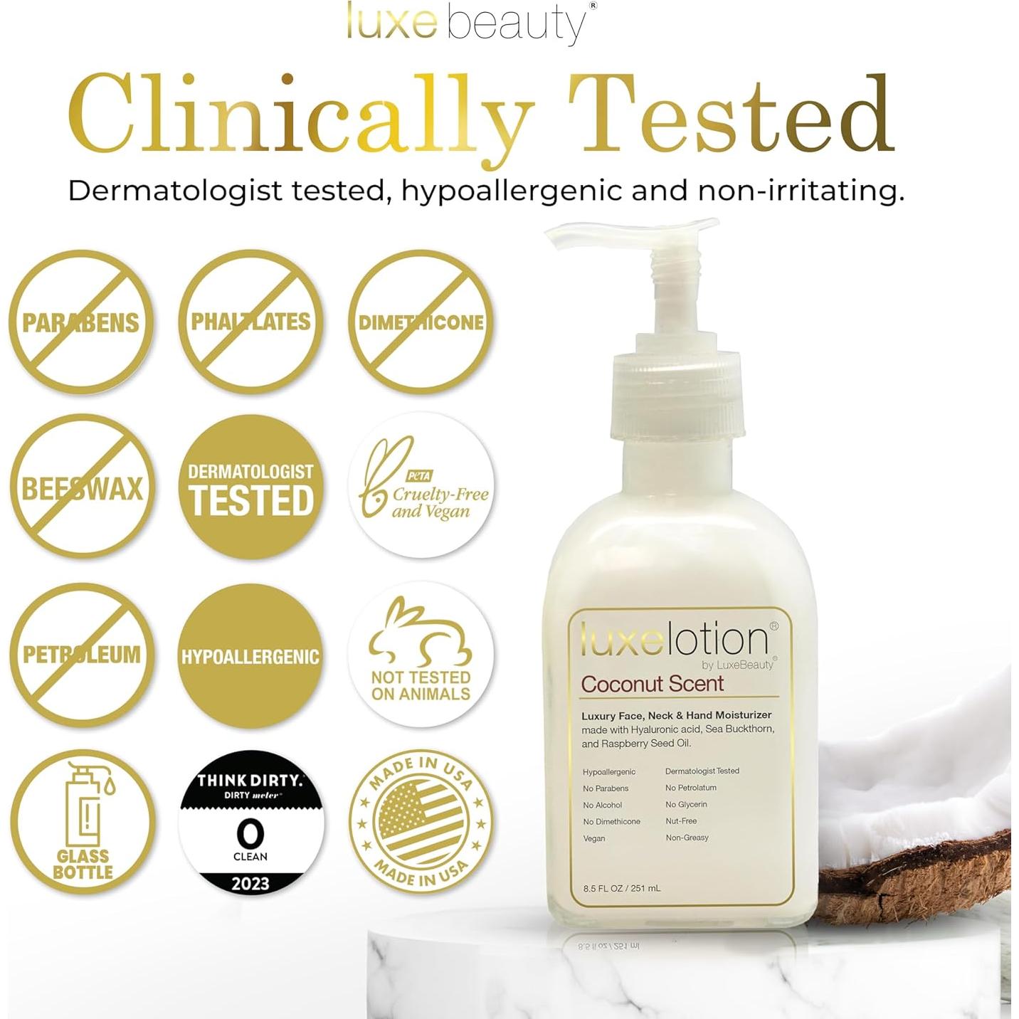 Luxe Lotion Hidratante No Graso 250ml Coco Antienvejecimiento